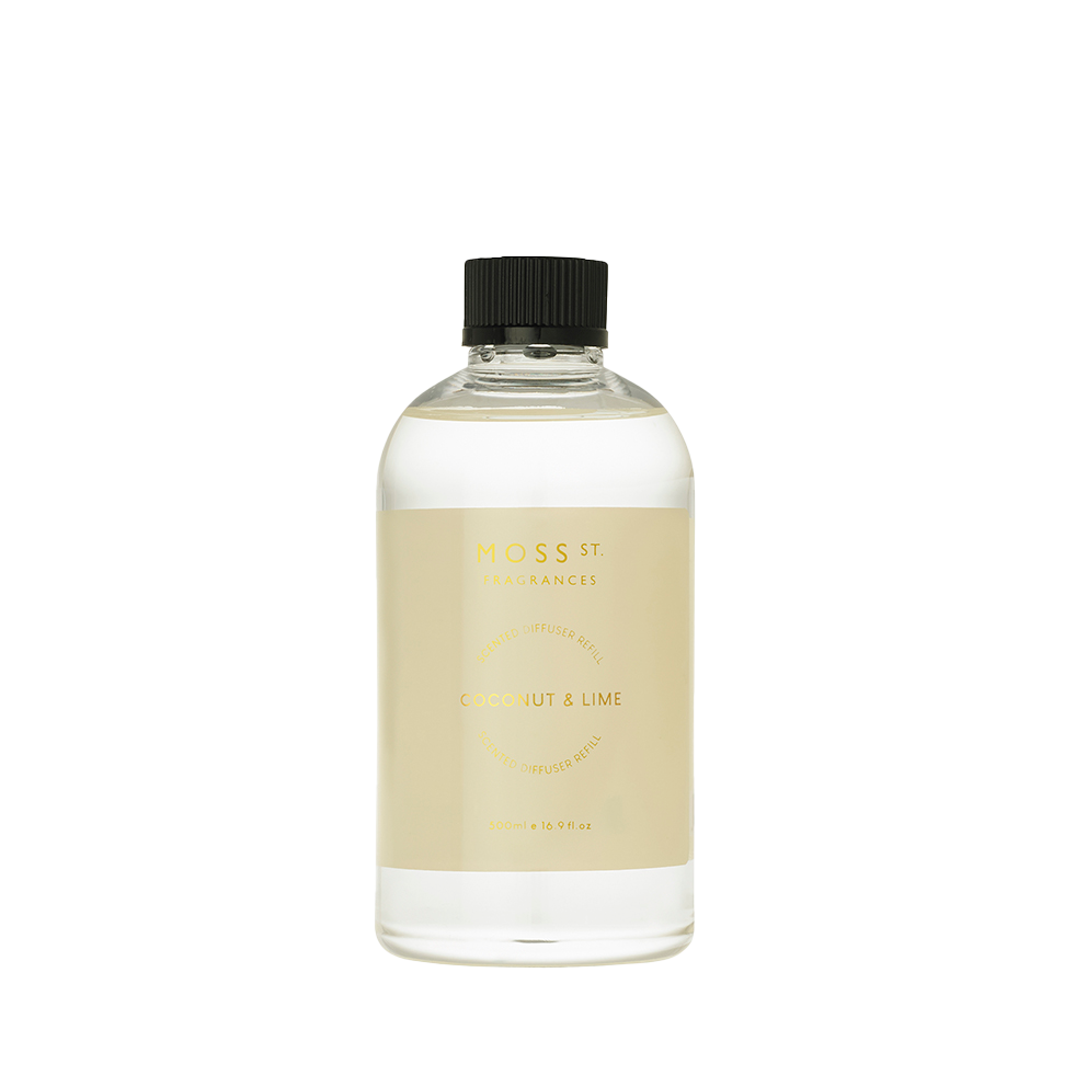 Moss St Coconut & Lime Diffuser Refill 500ml