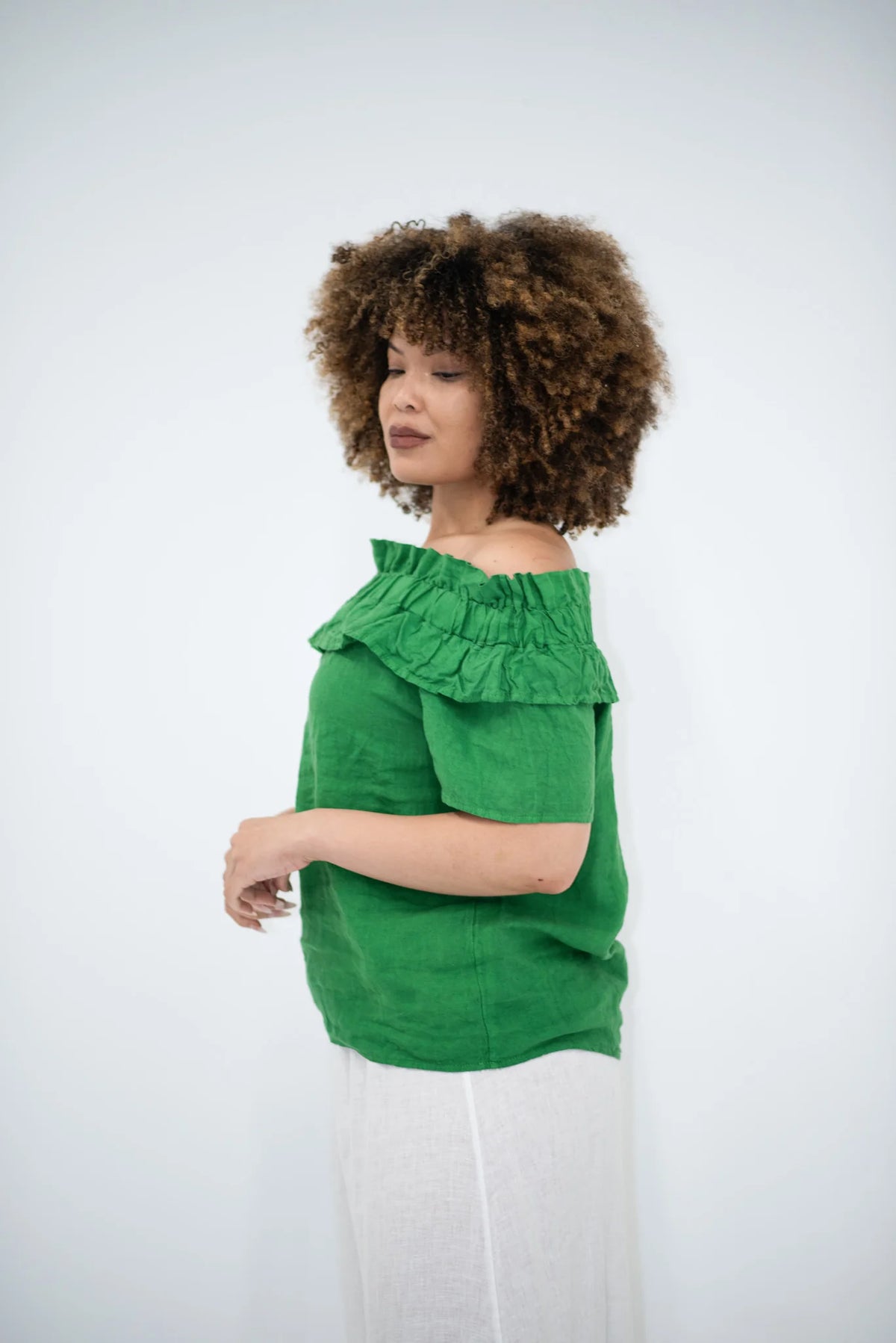 Donna Donna Avento Top - Emerald