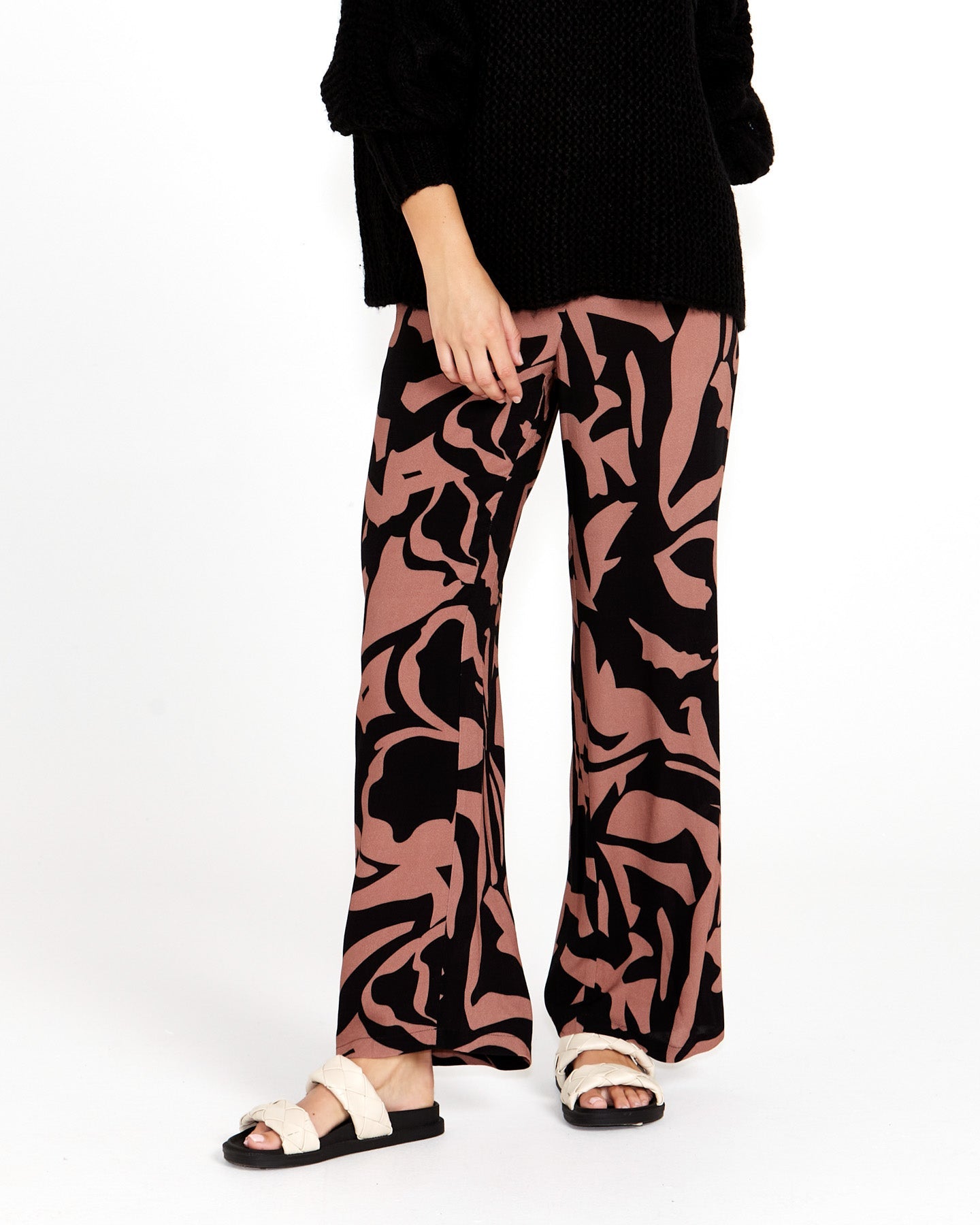 Sass Joelle Wide Leg Pant - Abstract