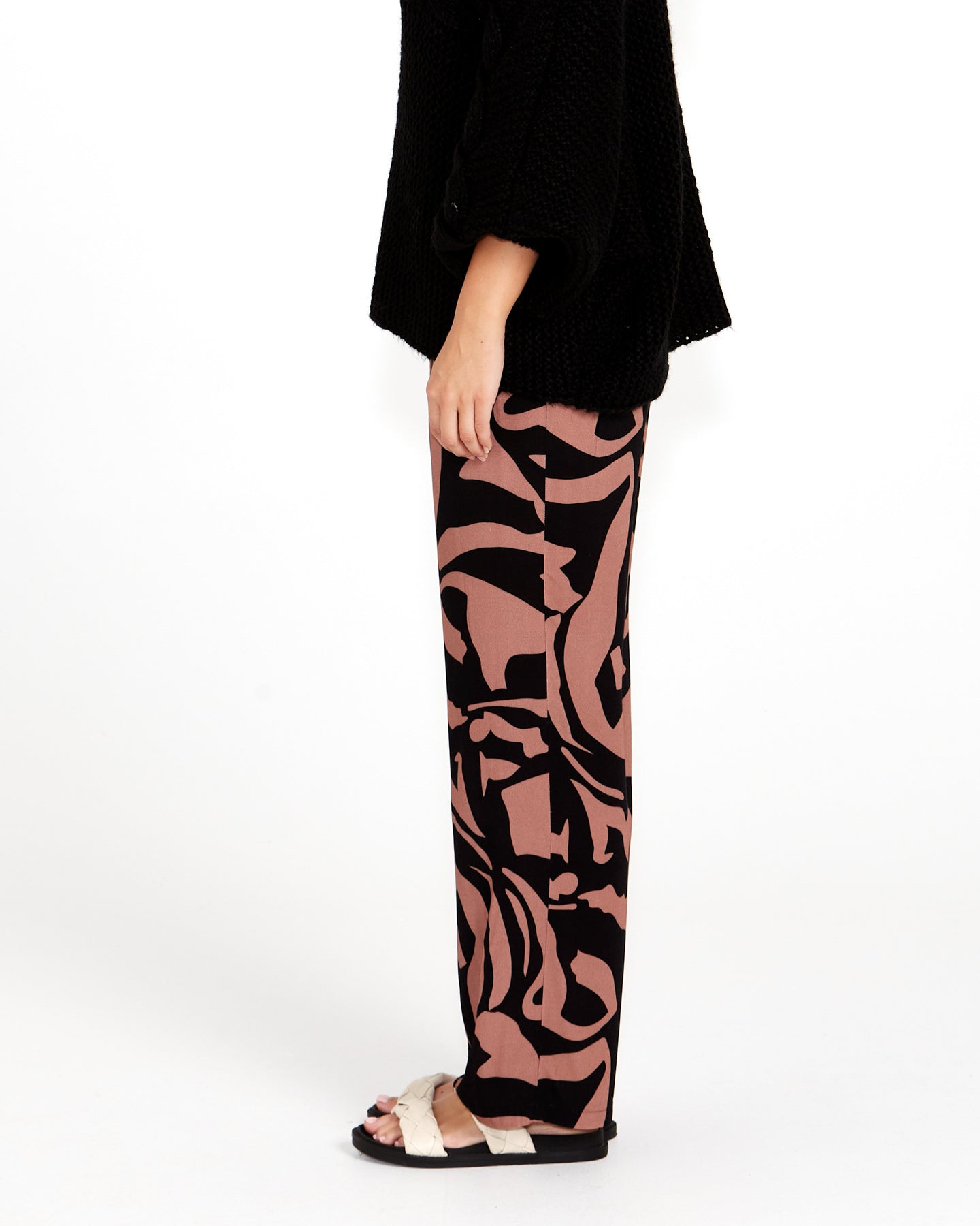 Sass Joelle Wide Leg Pant - Abstract