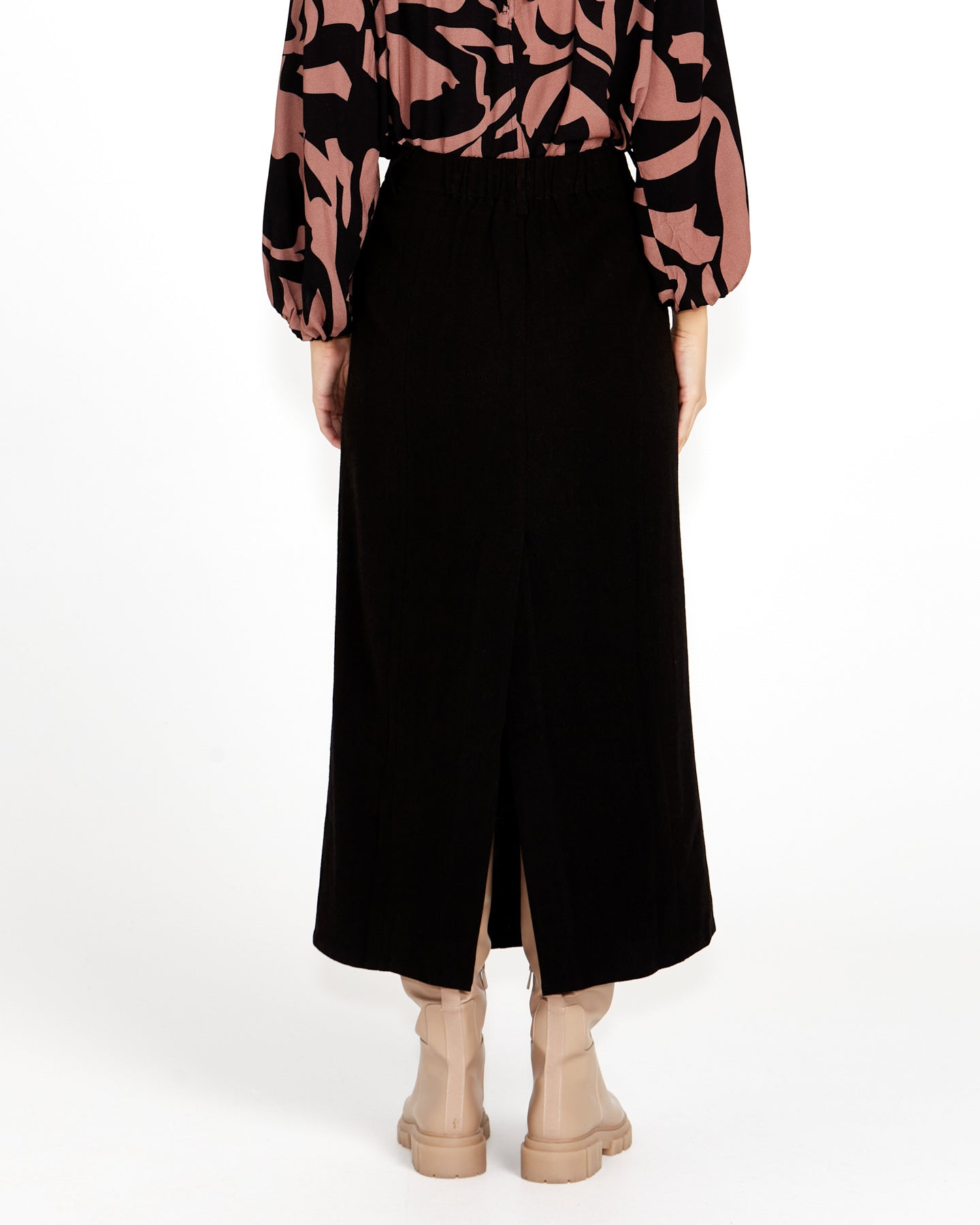 Sass Bridie Maxi Skirt - Black