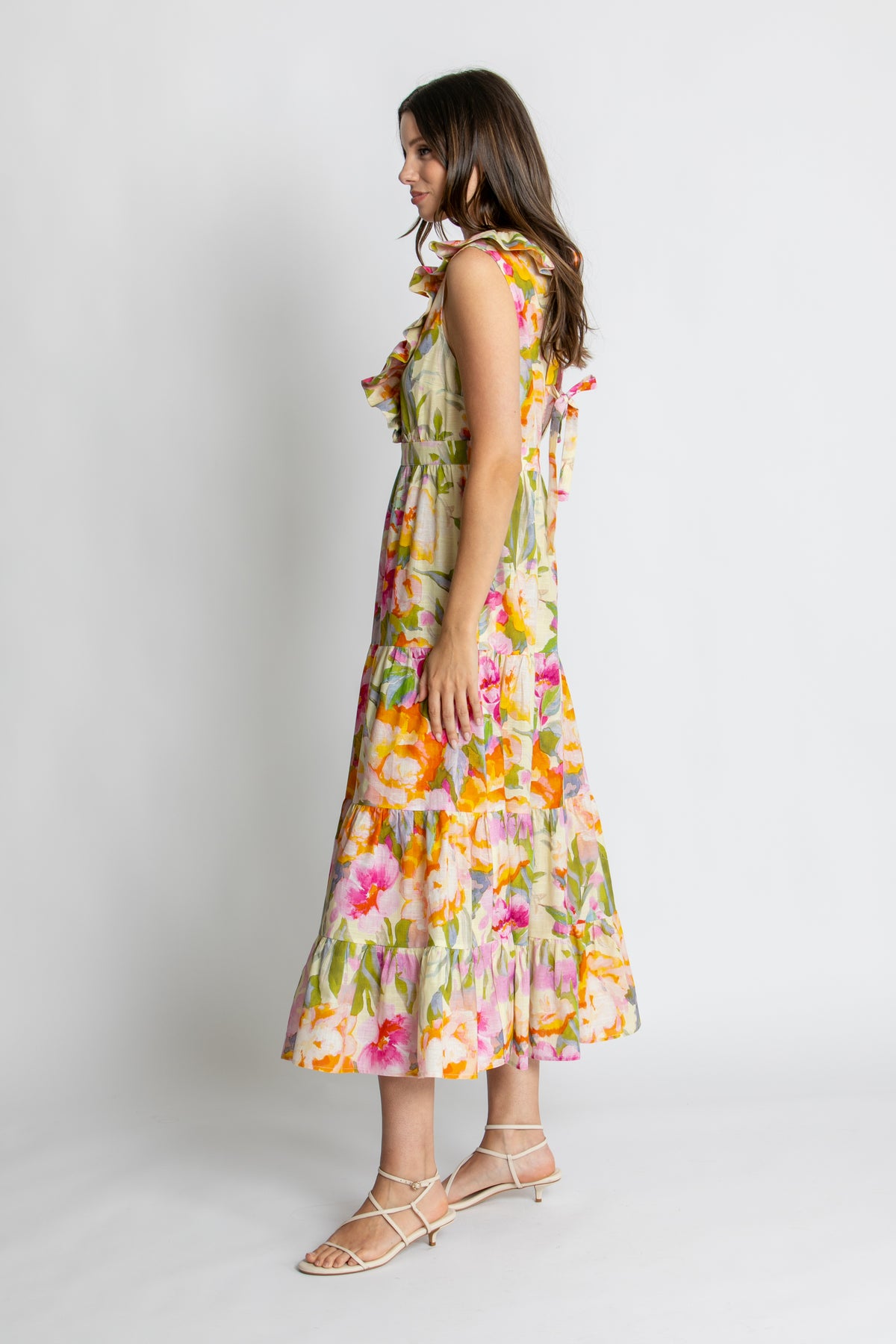 Kachel Natalie Maxi Dress - Lemoncello