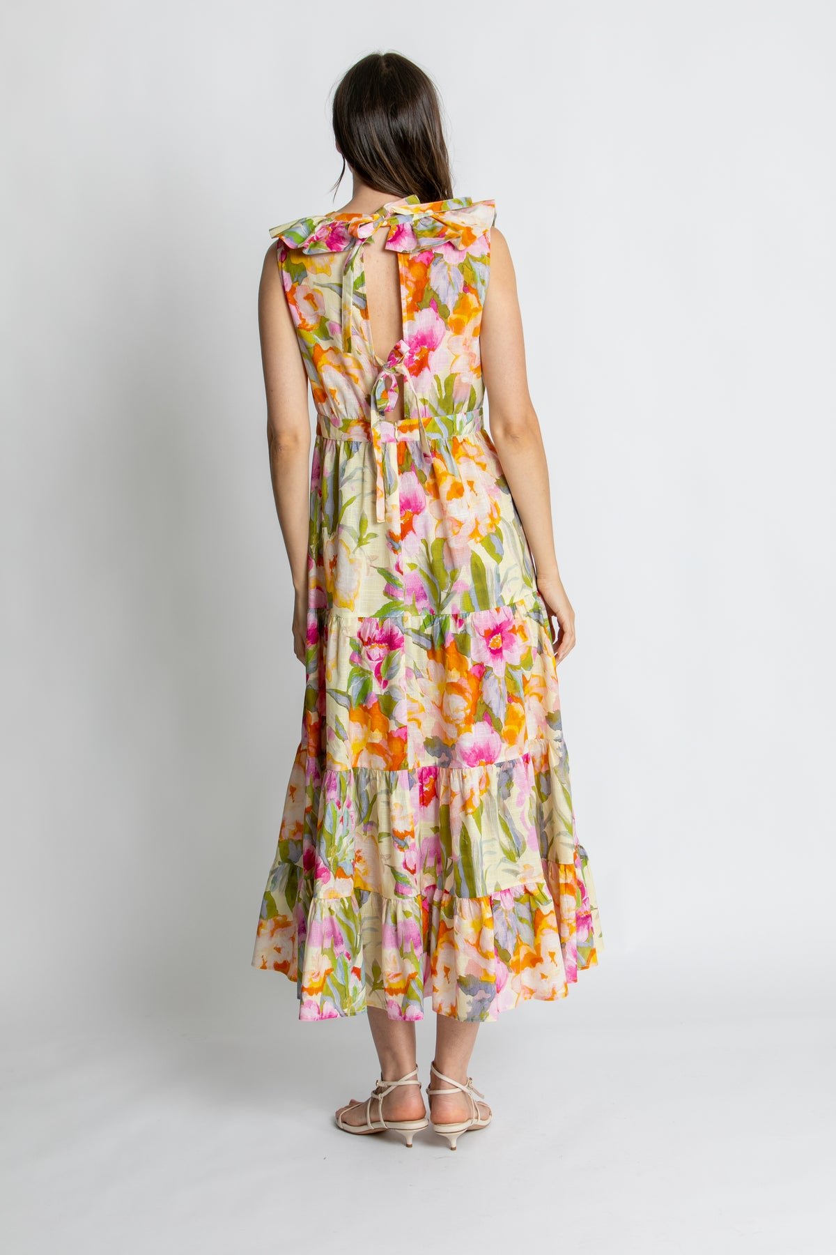 Kachel Natalie Maxi Dress - Lemoncello