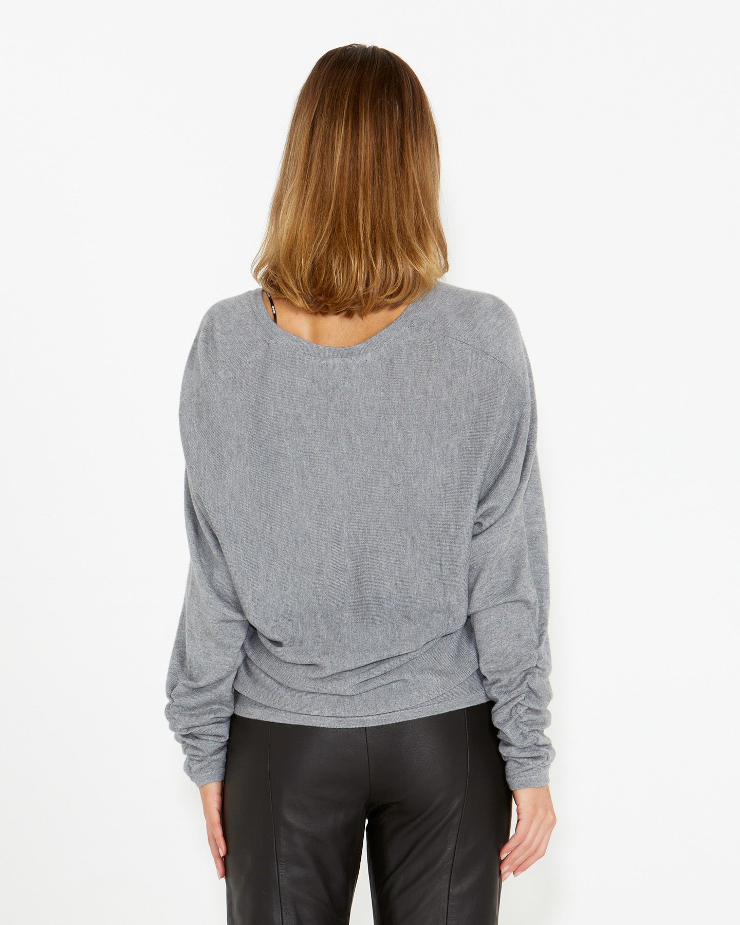 Fate+Becker Sun Dance Cashmere Knit - Grey Marle