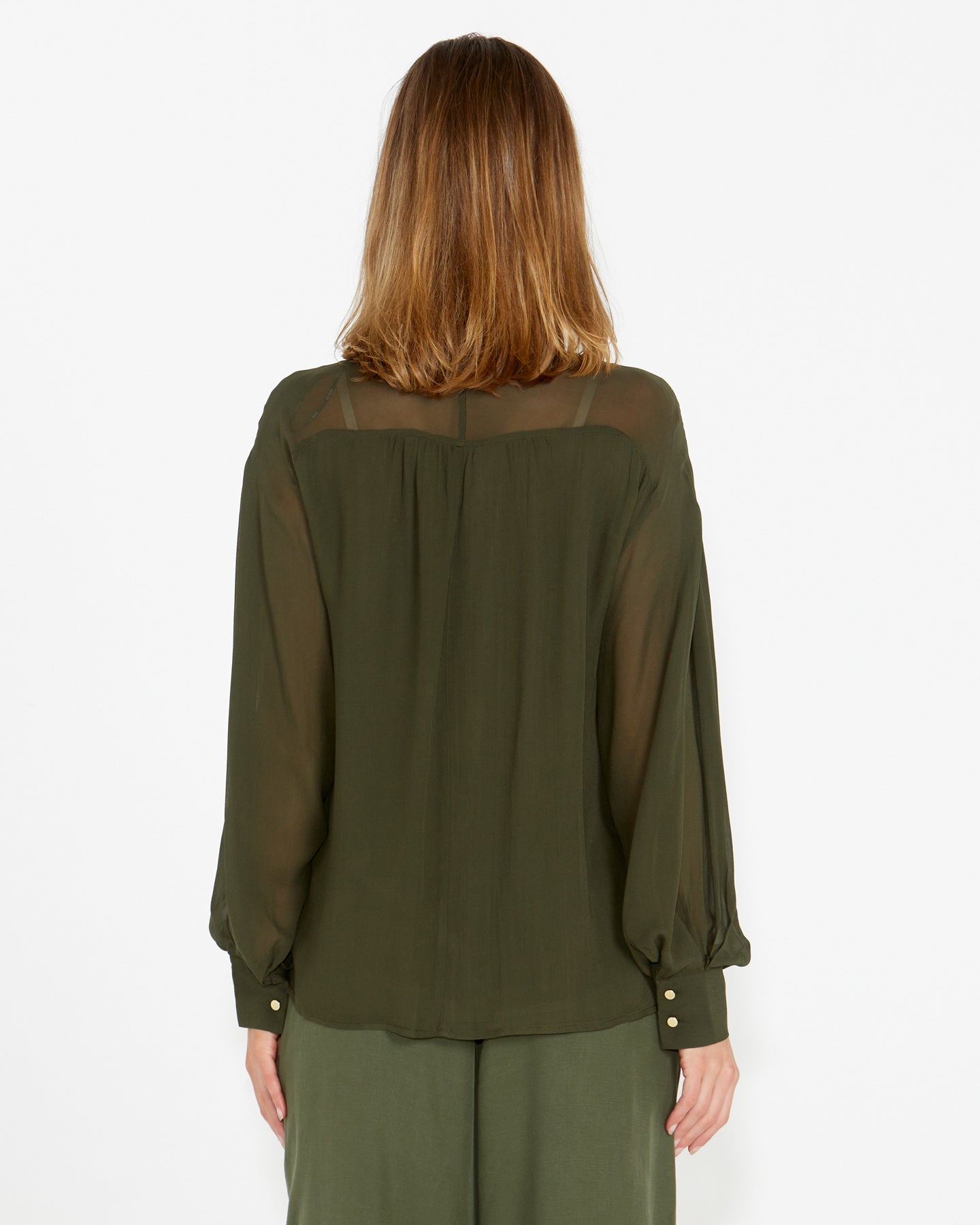 Fate+Becker Honest Boho Blouse - Olive