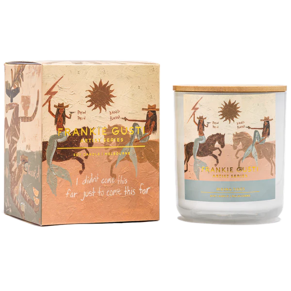 Frankie Gusti | Riding Tides | Tahnee Kelland | Artist Series Candle