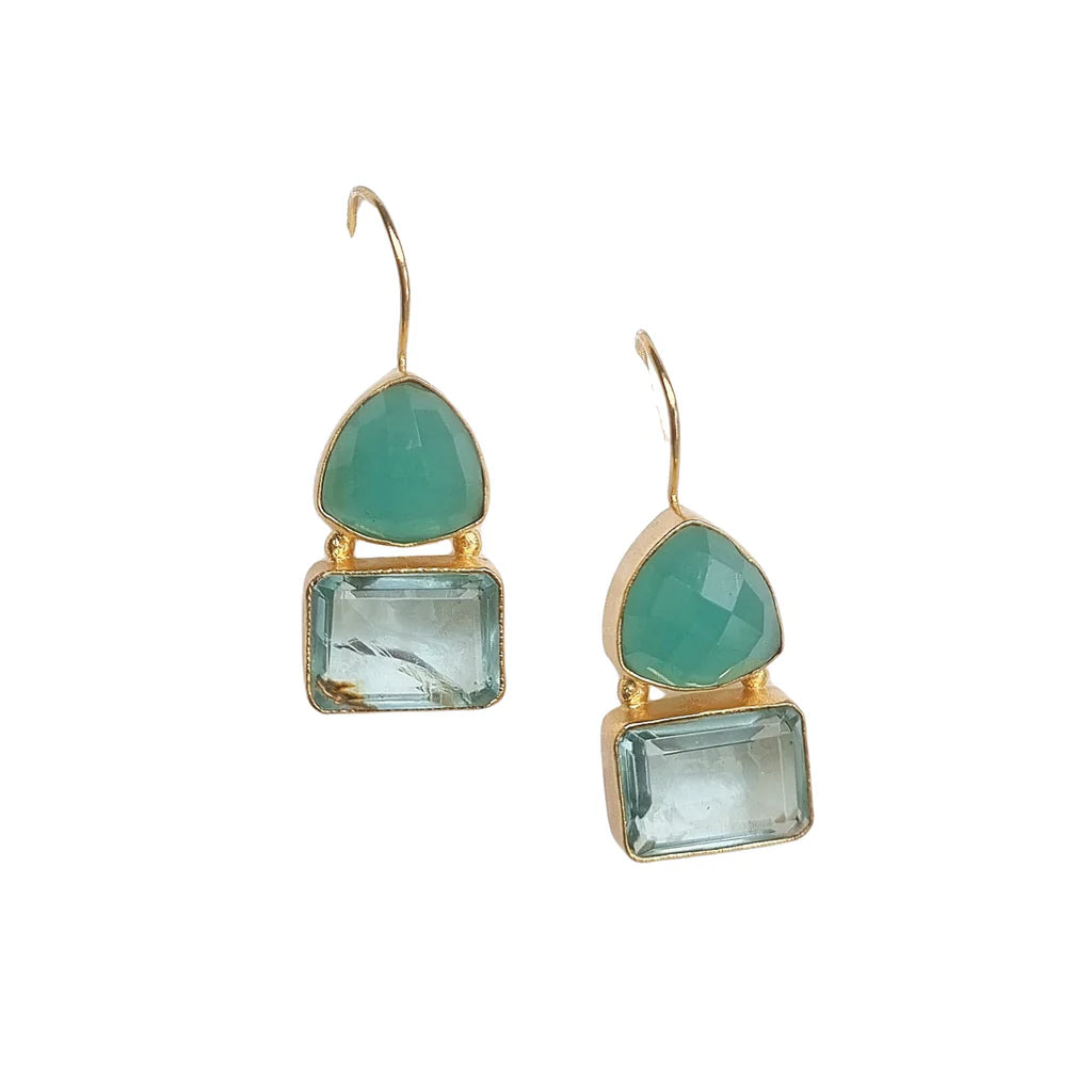 Zoda Elise Natural Stone Earrings