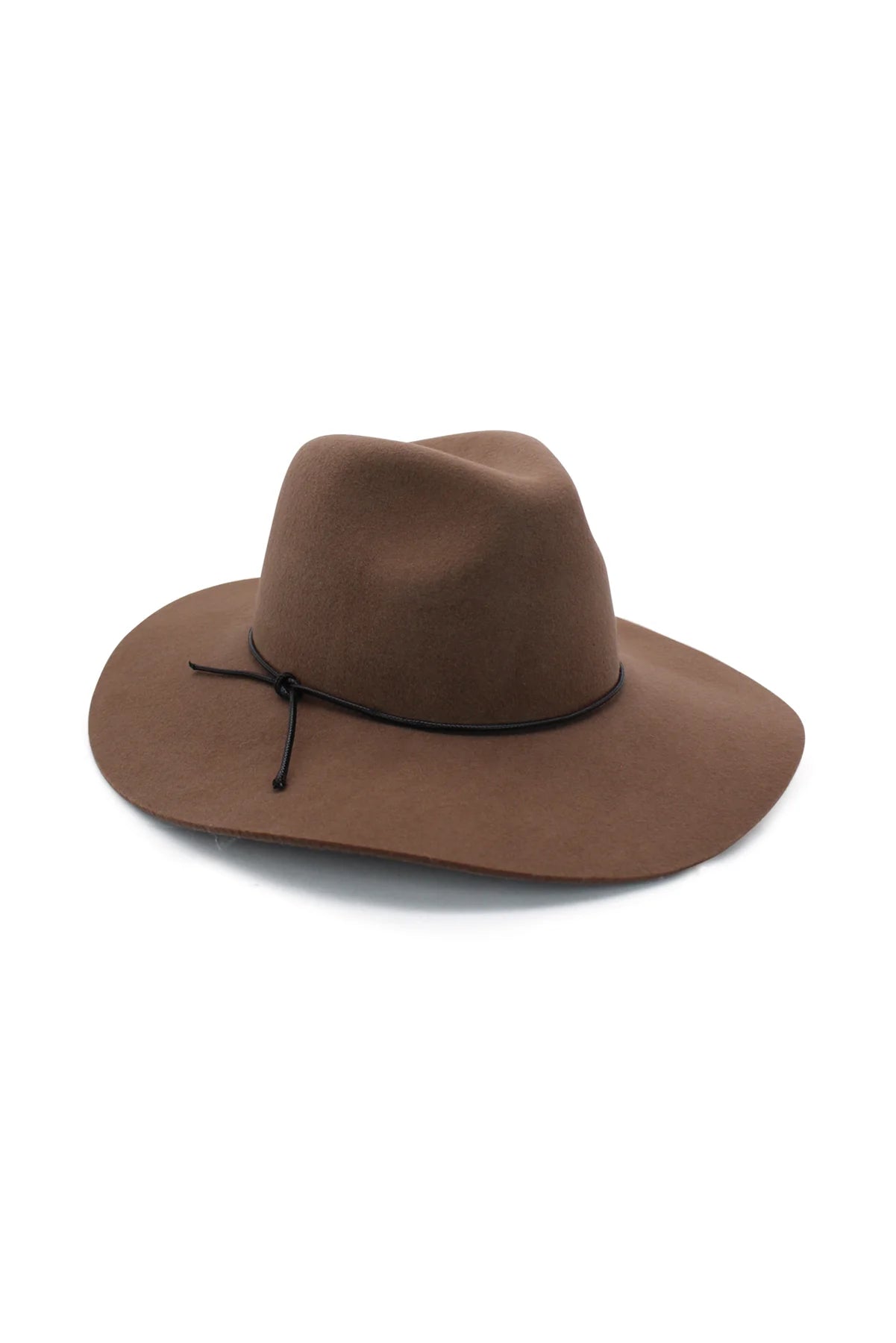 Morgan & Taylor Kaiya Soft Wool Felt Fedora - Brown
