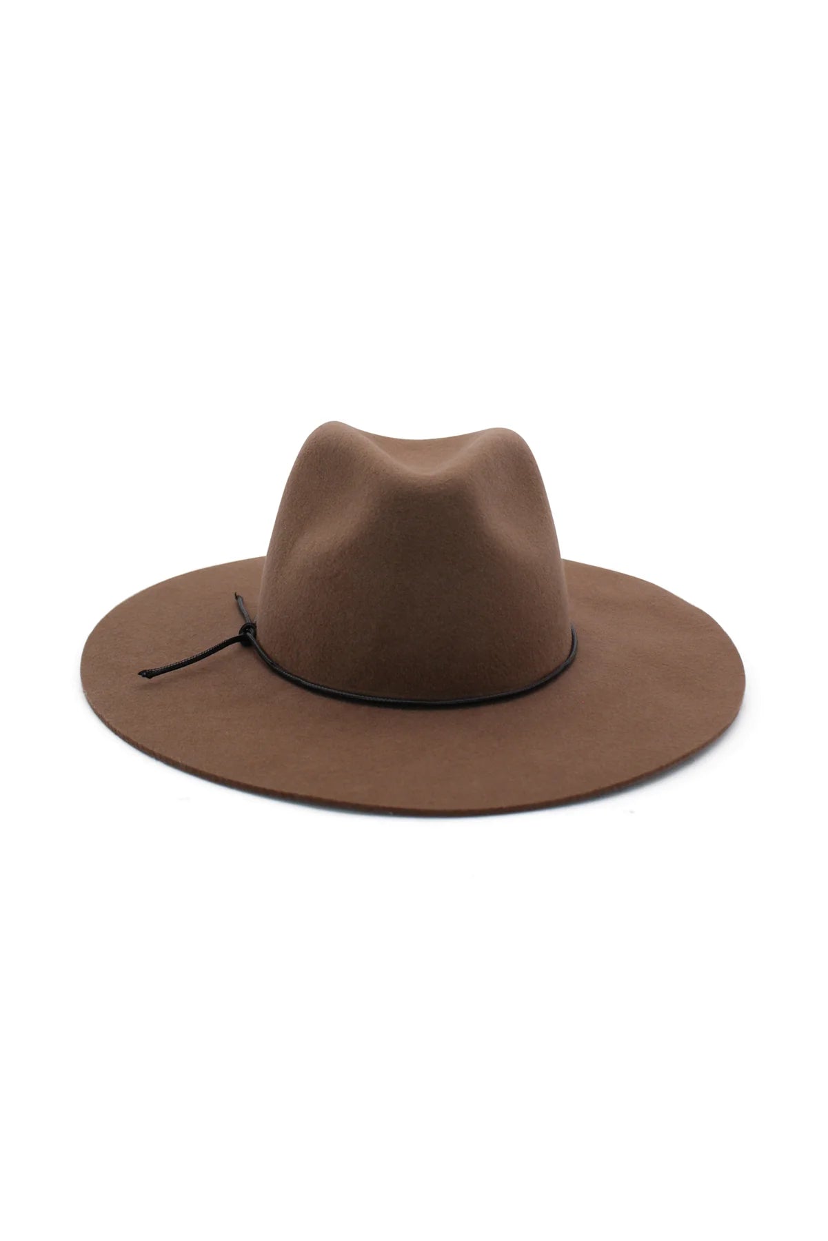 Morgan & Taylor Kaiya Soft Wool Felt Fedora - Brown