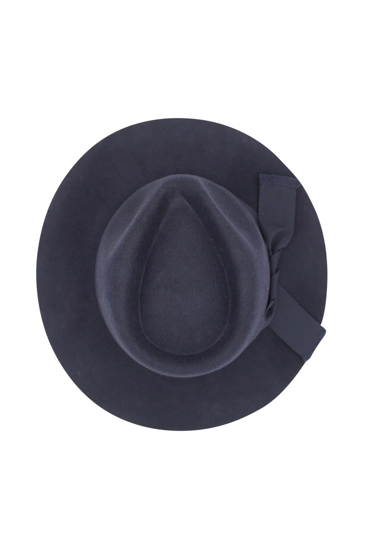 Morgan & Taylor Penelope Wool Felt Fedora - Navy Blue