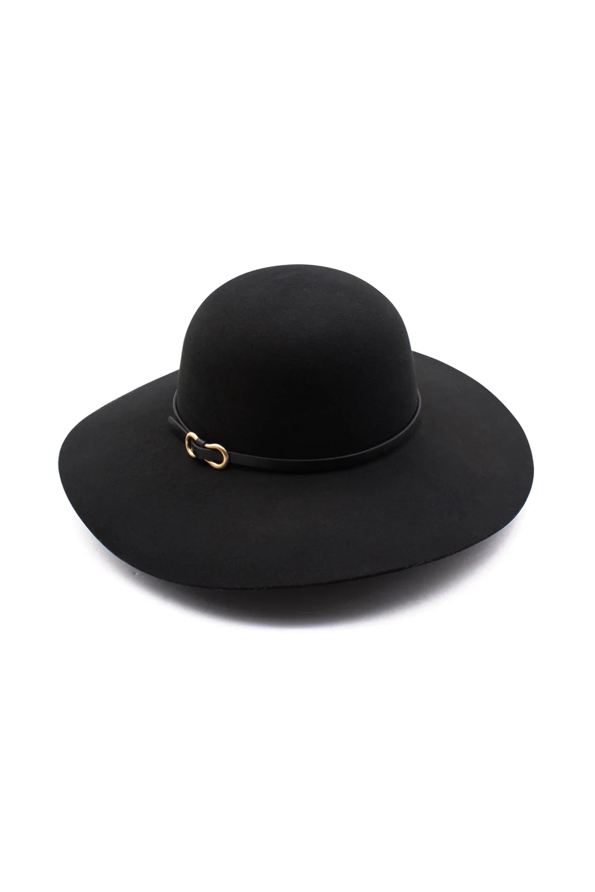Morgan & Taylor Teagan Wool Felt Floppy - Black