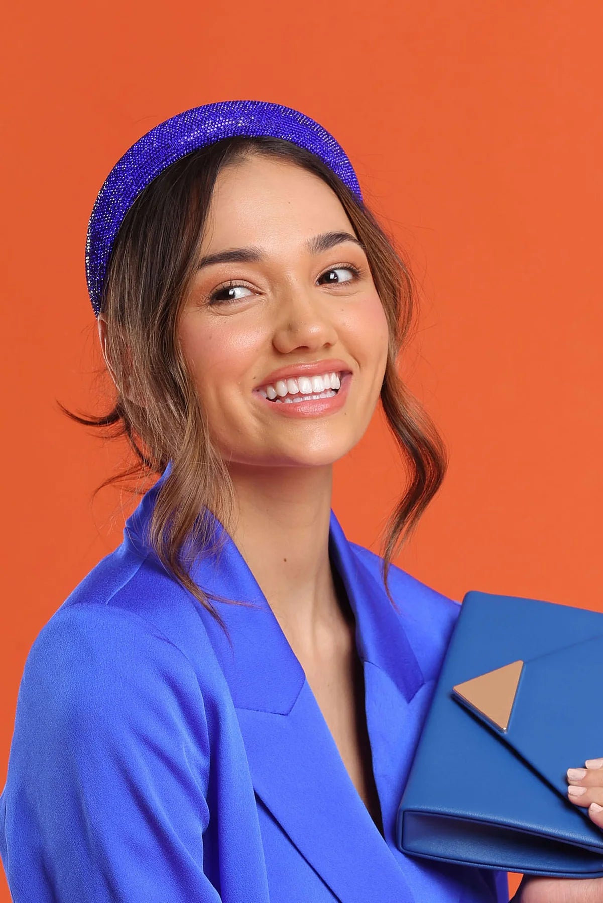 Morgan & Taylor Hailey Headband - Blue