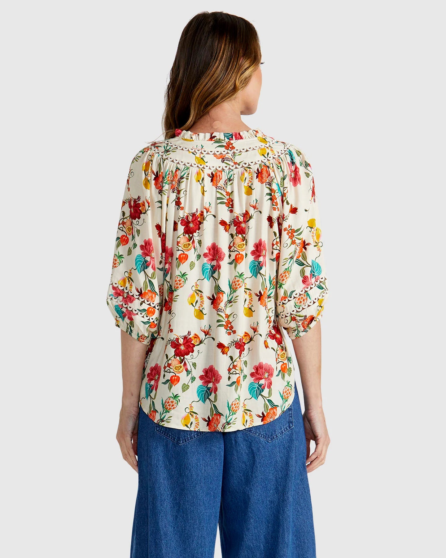Fate+Becker Guadalupe Top - Cream Rio