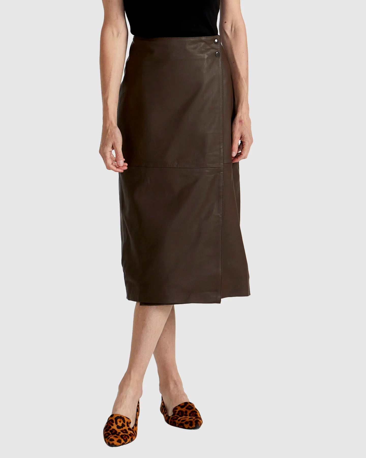 Fate+Becker Reverie Skirt - Chocolate