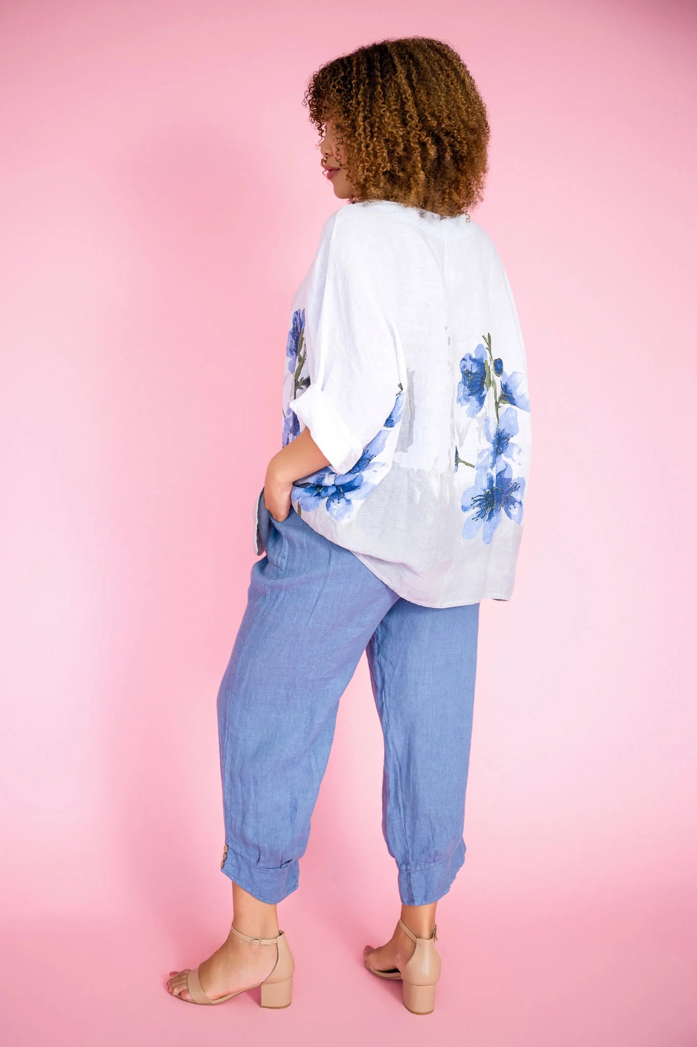 Donna Donna Penny Pants - Jeans Blue
