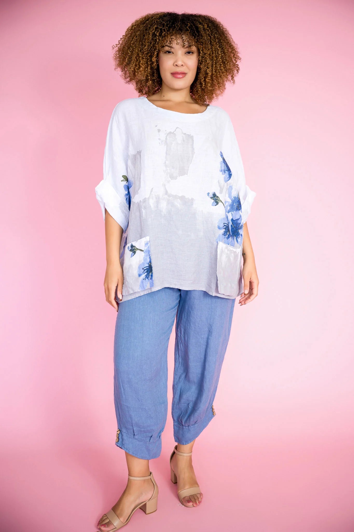 Donna Donna Penny Pants - Jeans Blue