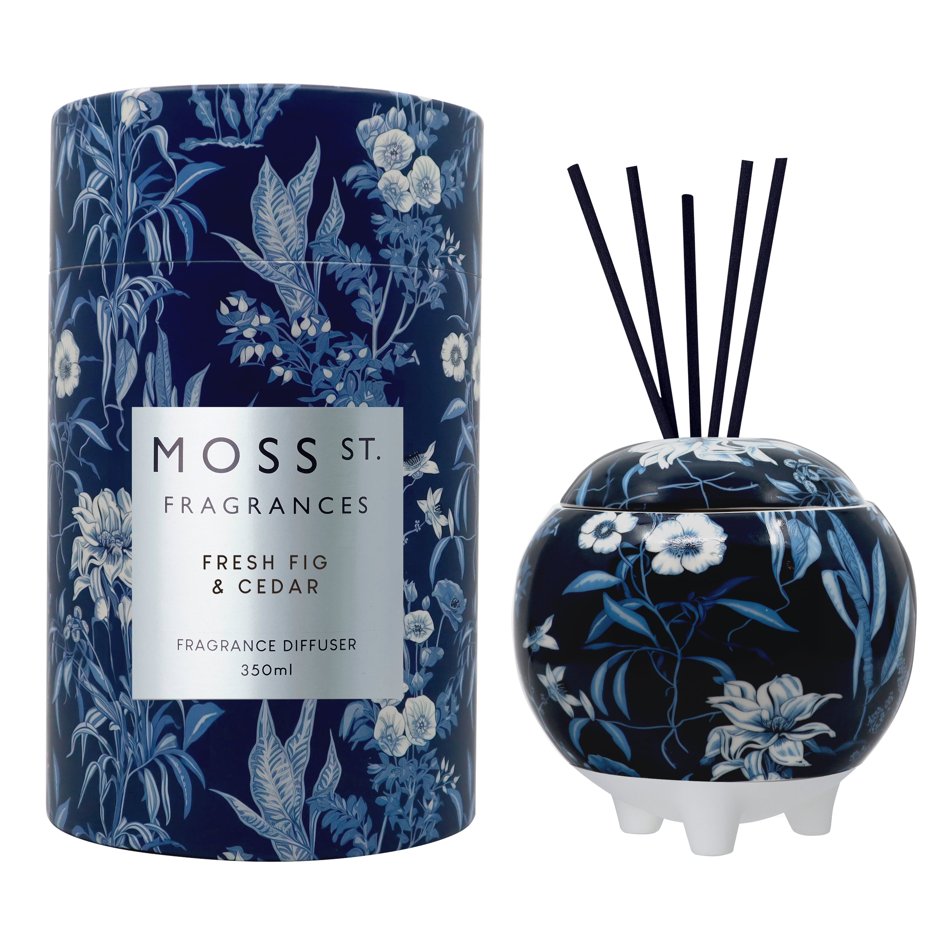 Moss St Fresh Fig & Cedar Ceramic Large Diffuser 350ml