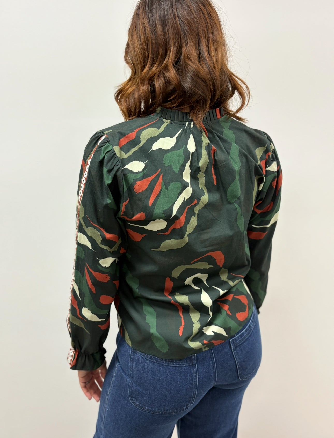 Maude Vivante Ashley Shirt - Brush Strokes