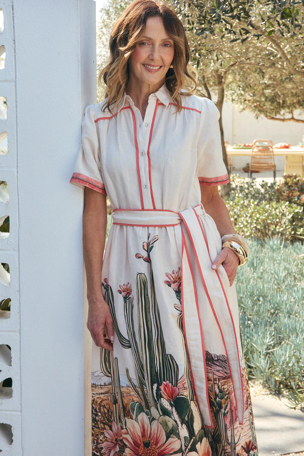 Adrift Ginnie Collared Dress - Siciliana