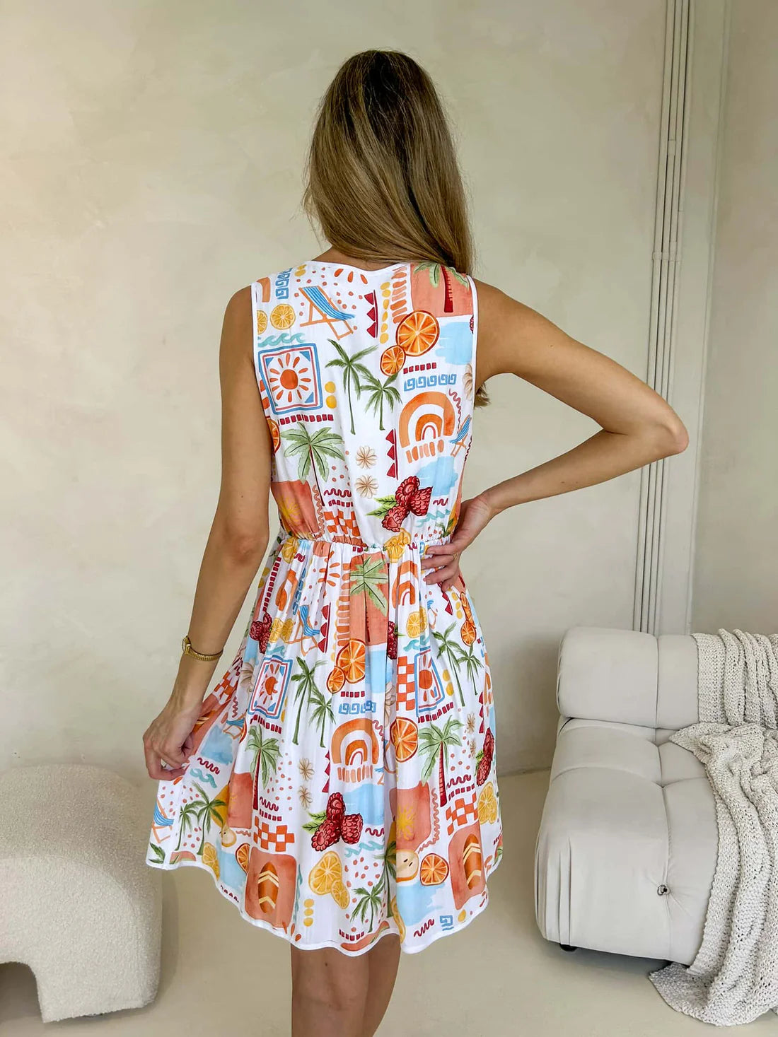 Mylk The Label Aysha Dress - Citrus