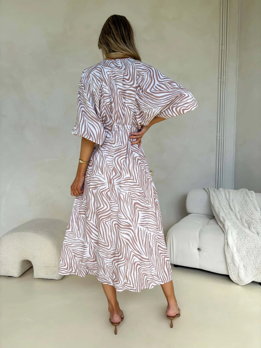Mylk the Label Camille Maxi Dress - Zahara Print