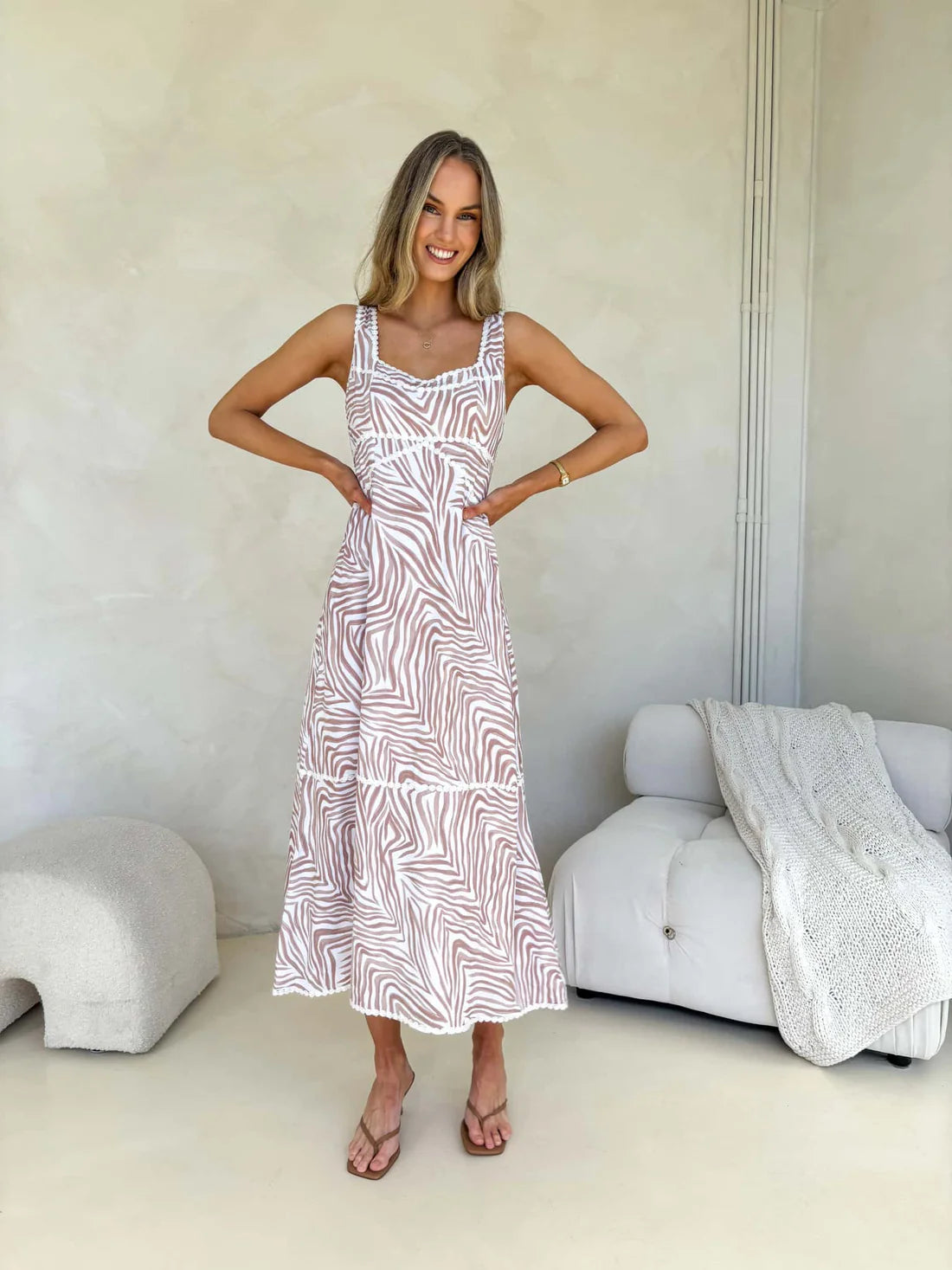 Mylk the Label Stella Dress - Zahara Print