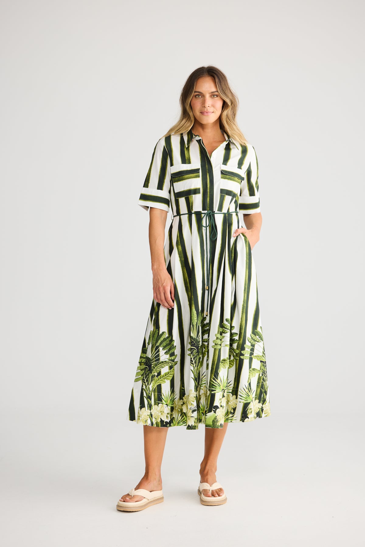 Holiday Nalani Dress - Botanica Print