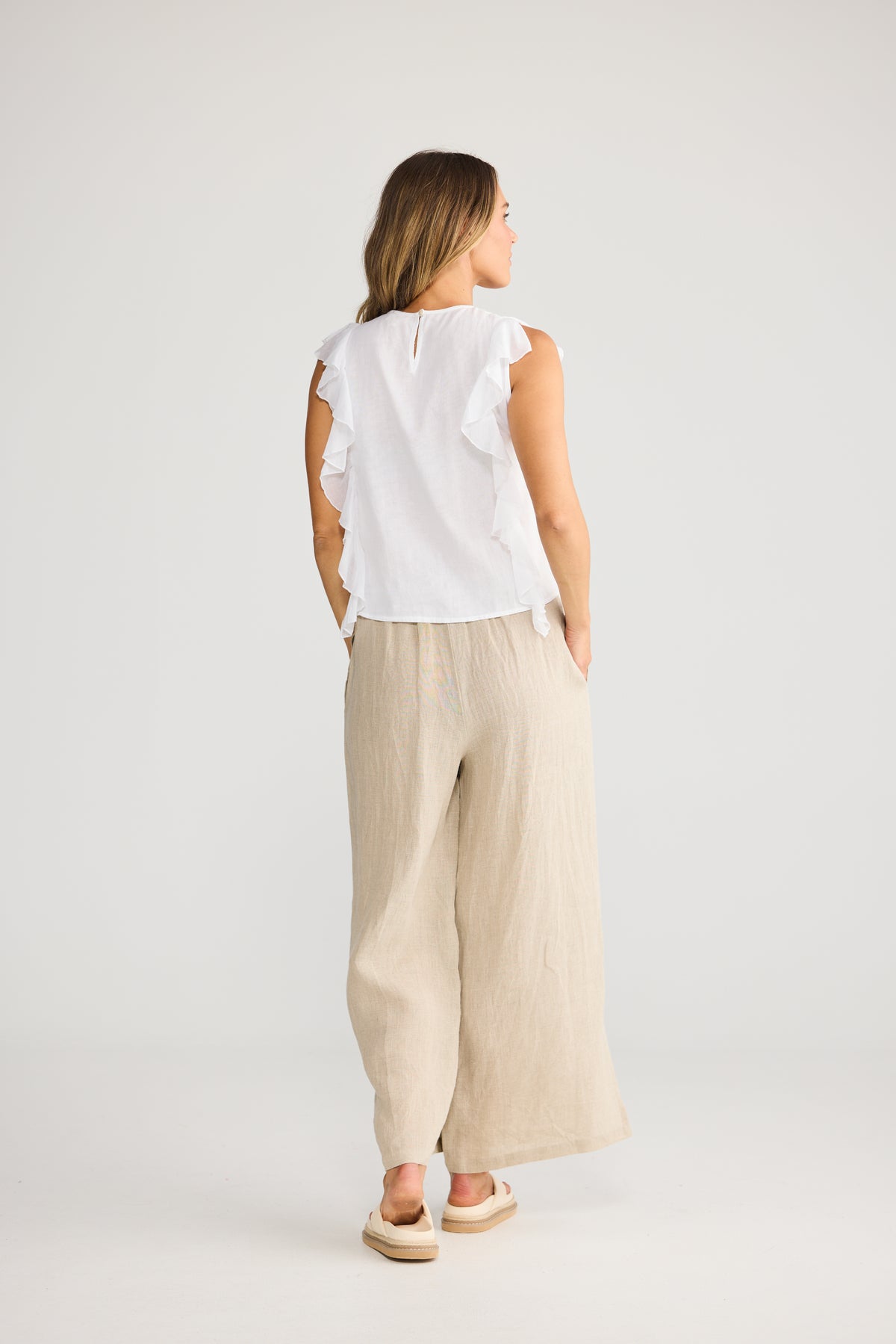 Holiday Cali Top - White