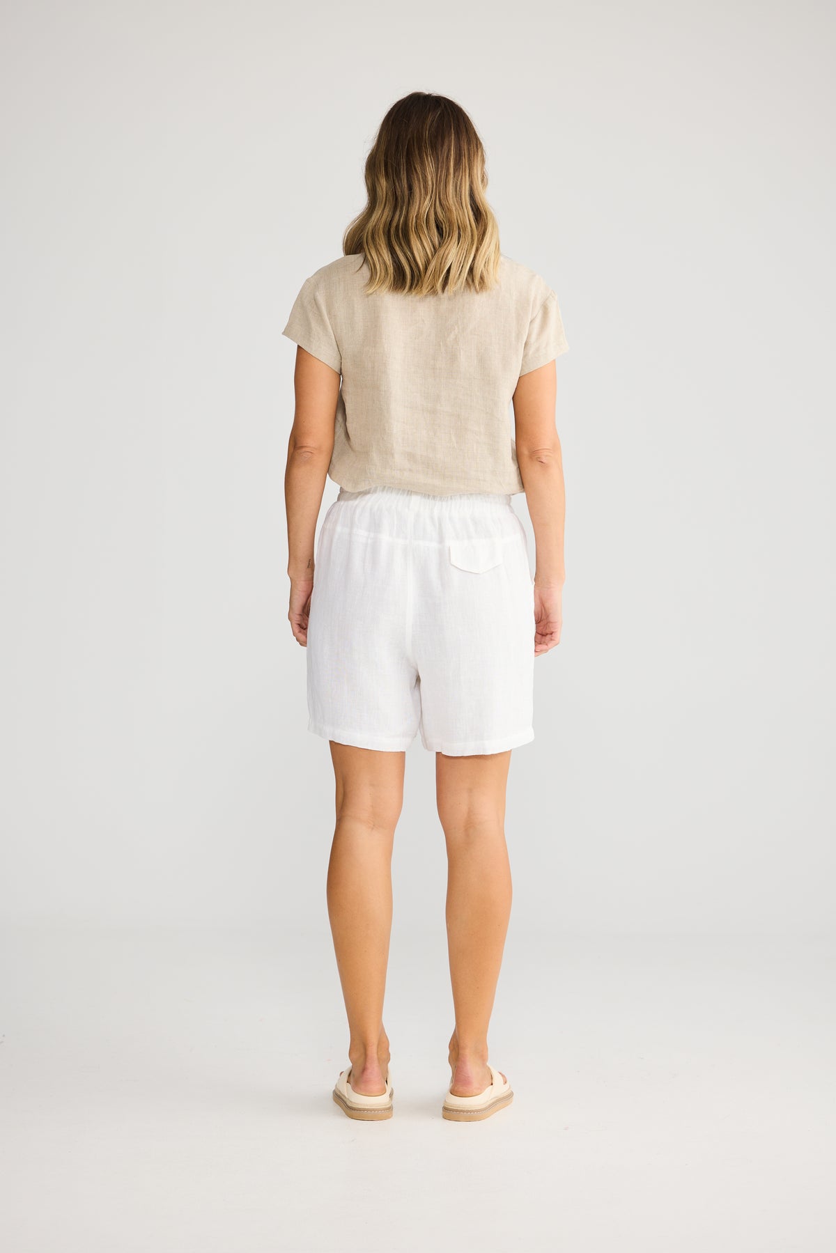 Holiday Captain Short - White