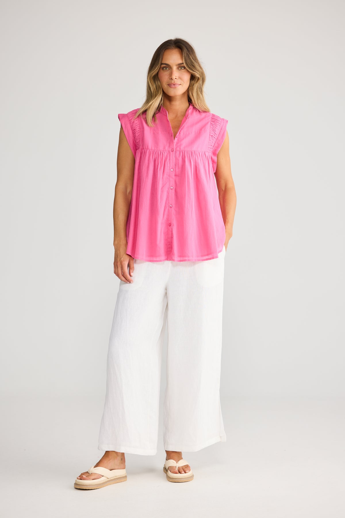 Holiday Clementine Top - Rose