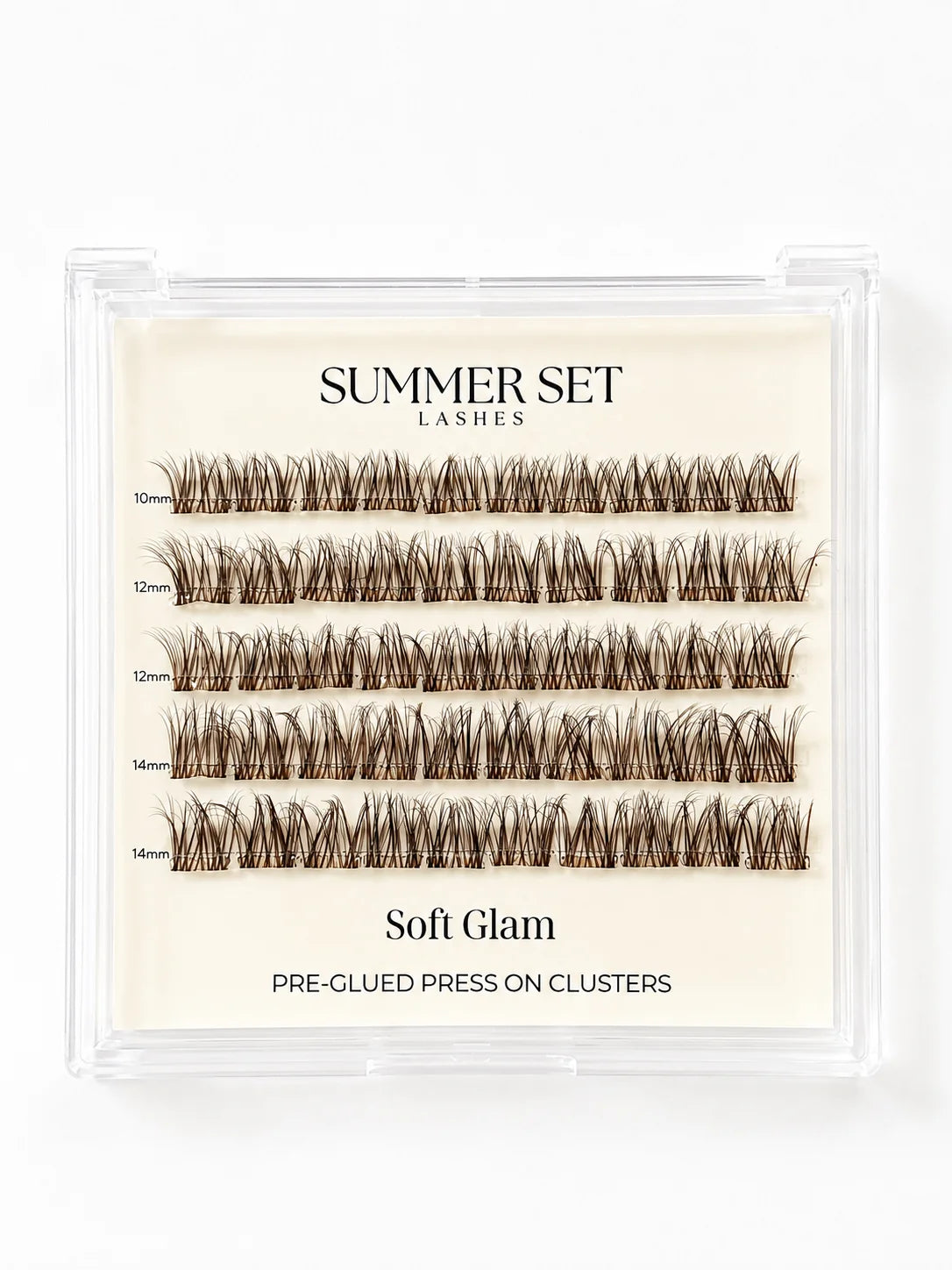 Summer Set Lashes - Easy Peasy Lashes Soft Glam (Brown)