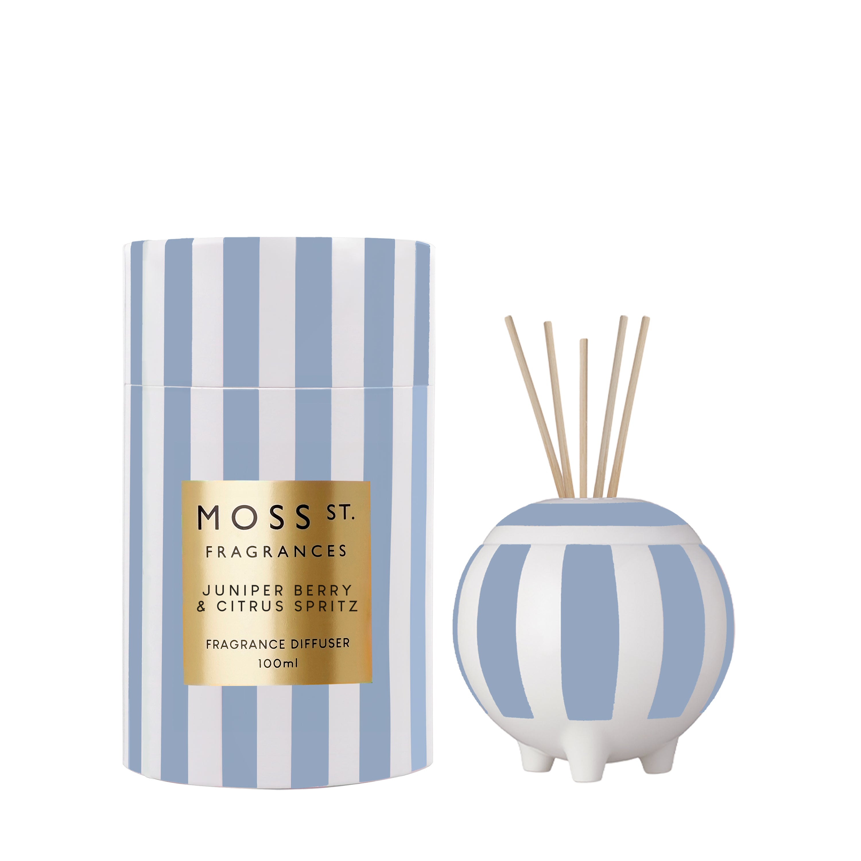 Moss St Juniper Berry & Citrus Spritz Ceramic Diffuser 100ml