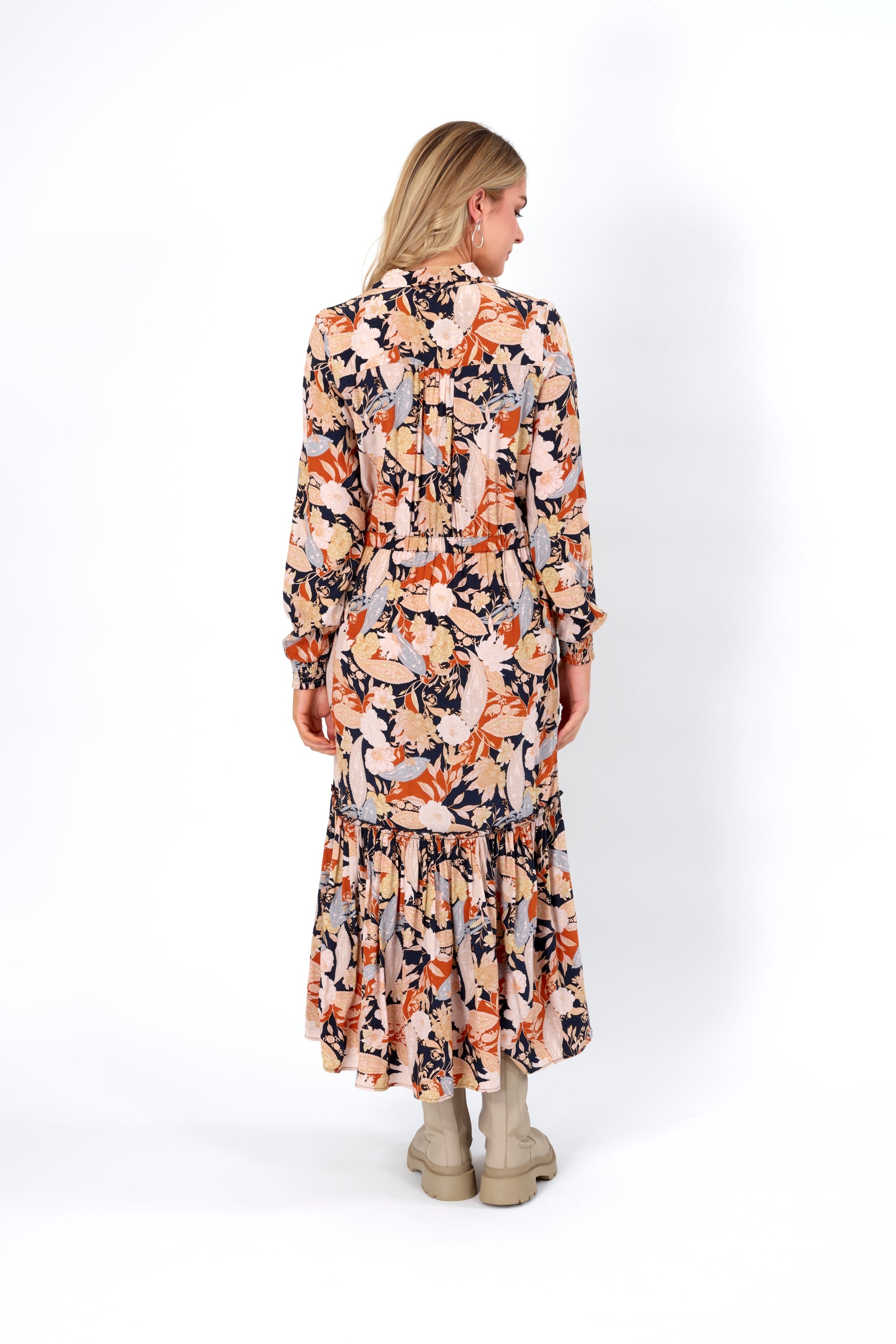 Knewe Assembly Dress - Spicy Bloom