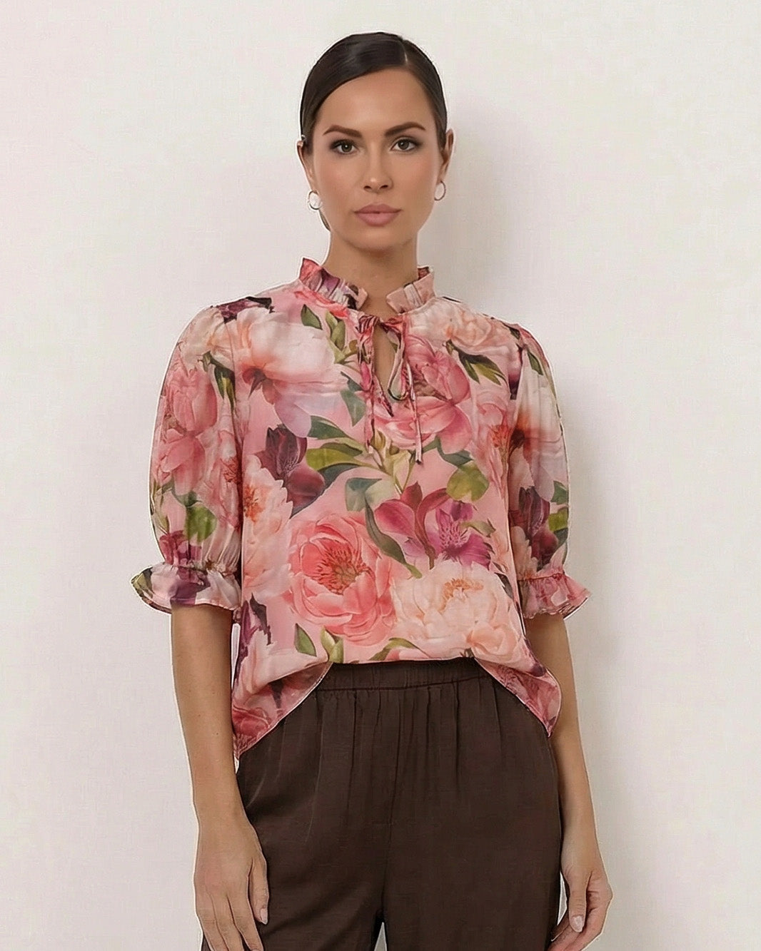 Liberty Rose Blush Floral Top