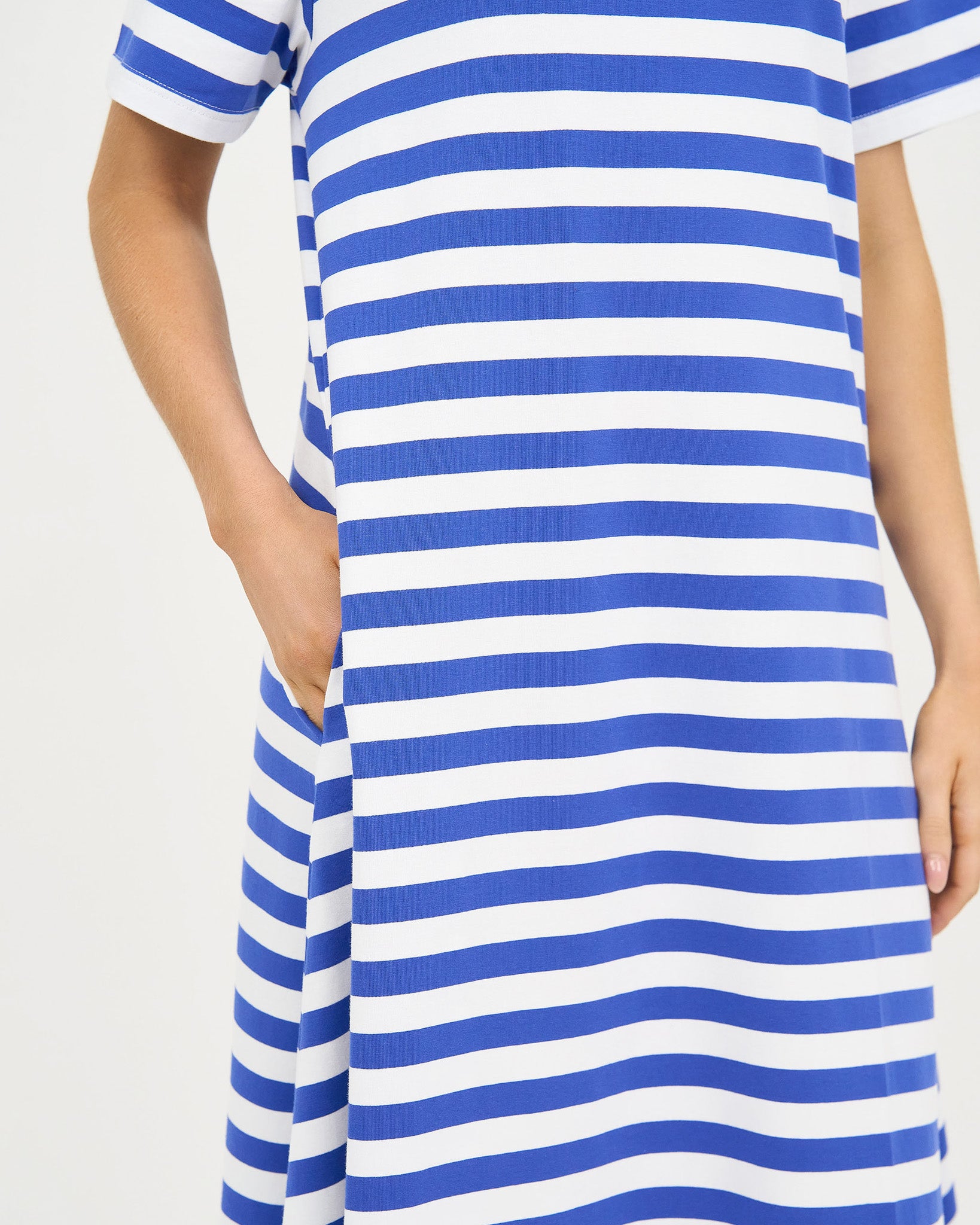 Liberty Rose Seaside Stripe Relaxed Dress
