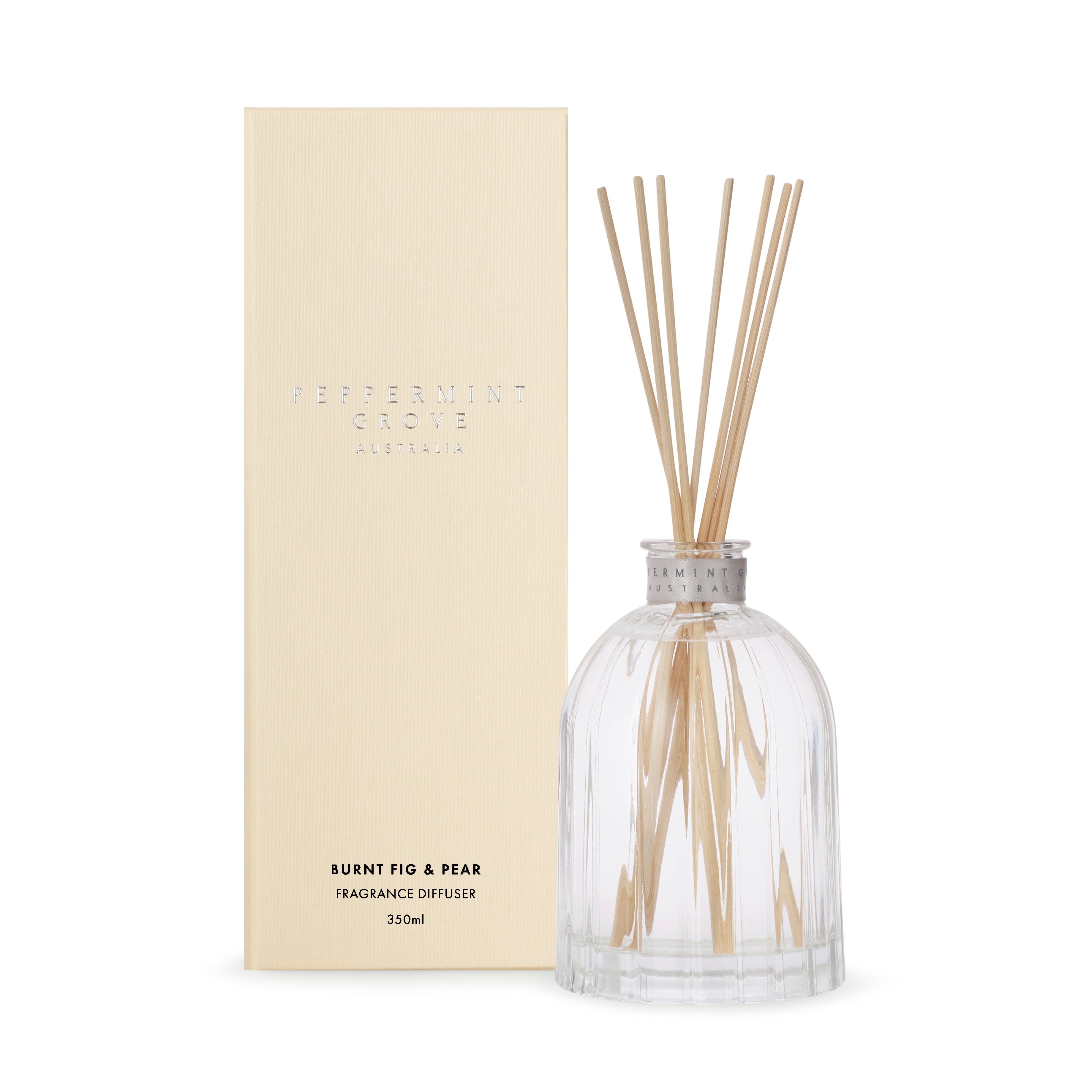 Peppermint Grove Burnt Fig & Pear Large Fragrance Diffuser 350ml