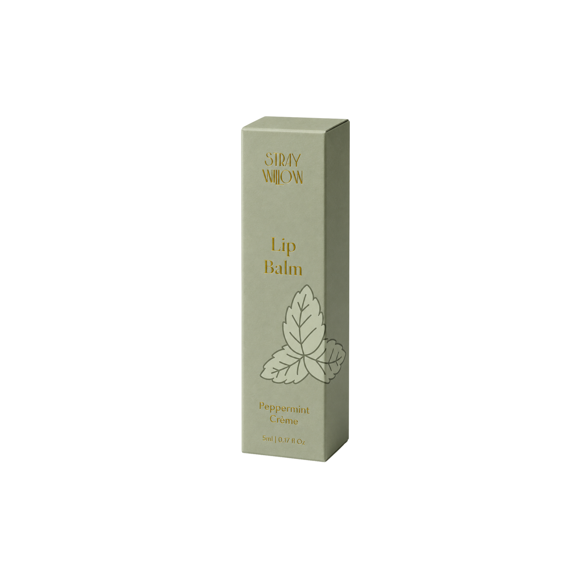 Stray Willow Lip Balm - Peppermint Crème