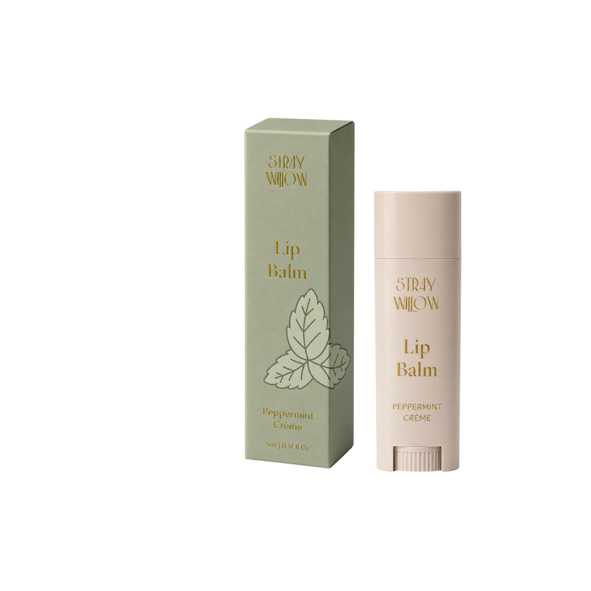 Stray Willow Lip Balm - Peppermint Crème