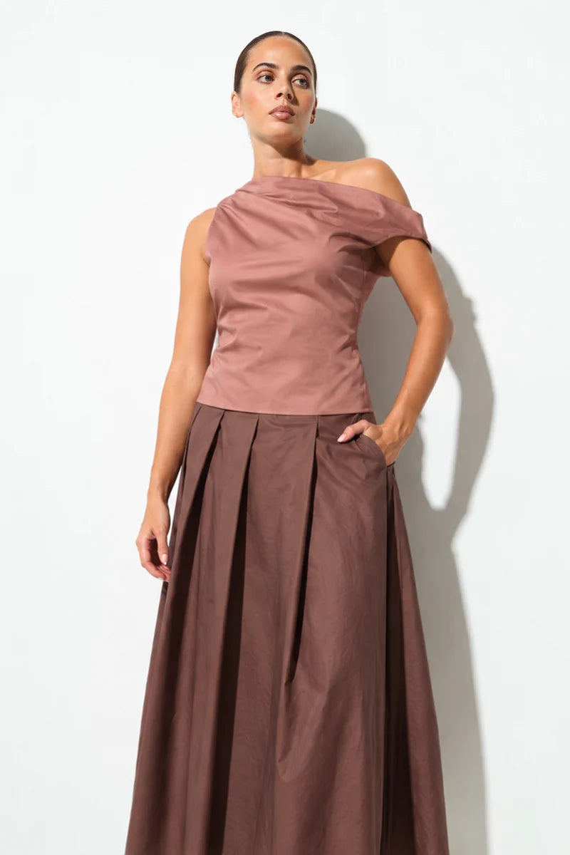 Lounge The Label Majorca Top - Guava