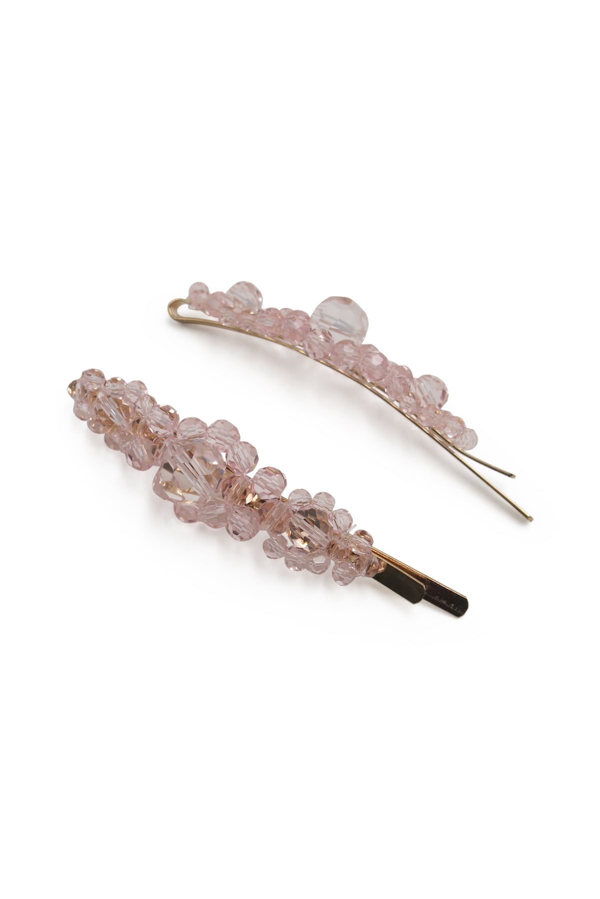 MORGAN & TAYLOR AZAREEN HAIR CLIP SET - PINK