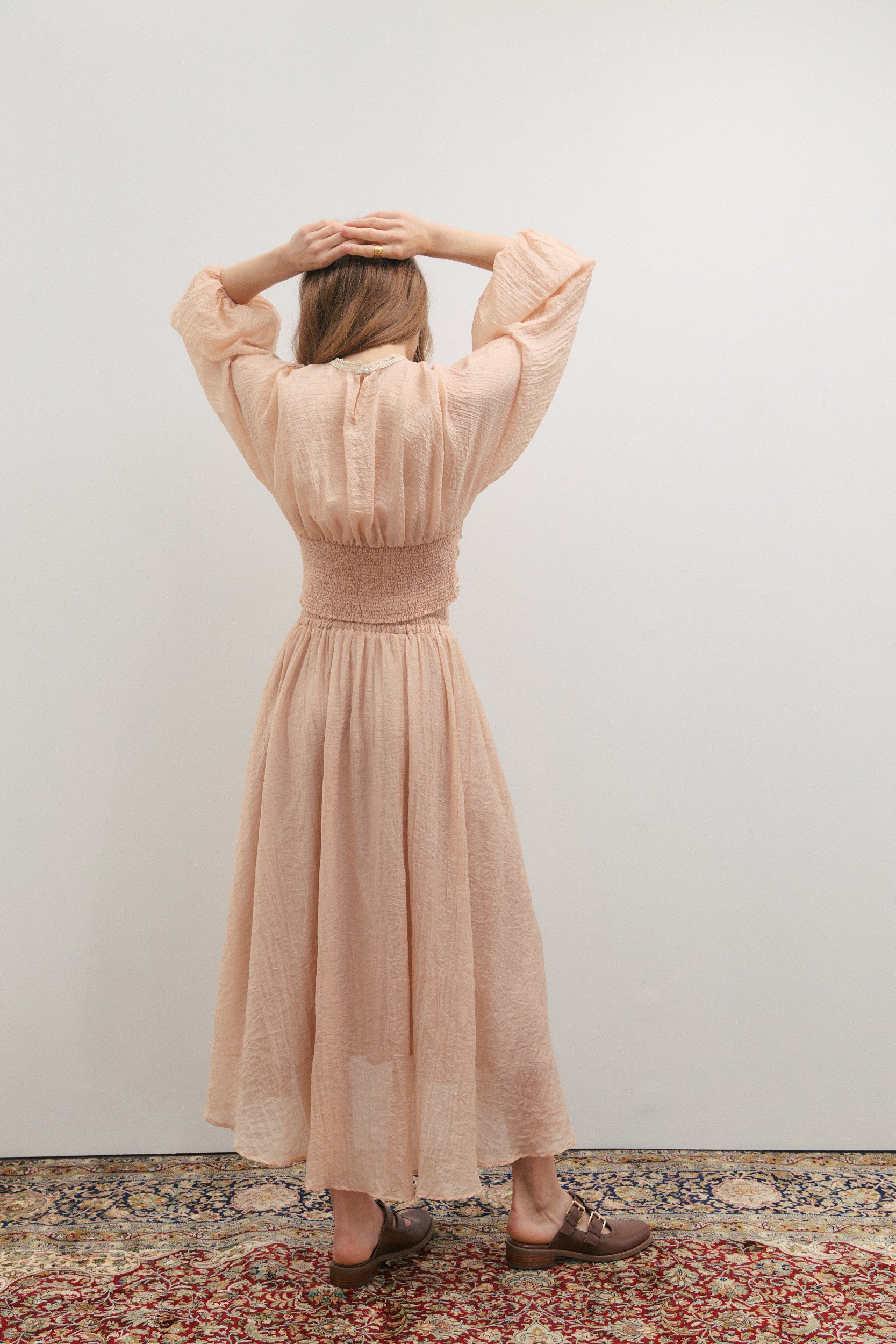 Maevarii Poetic Dreams Top - Peach Pearl