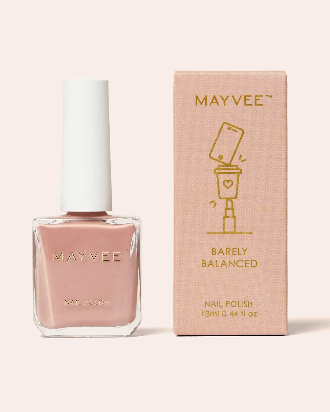 Mayvee Nail Polish - Barely Balanced