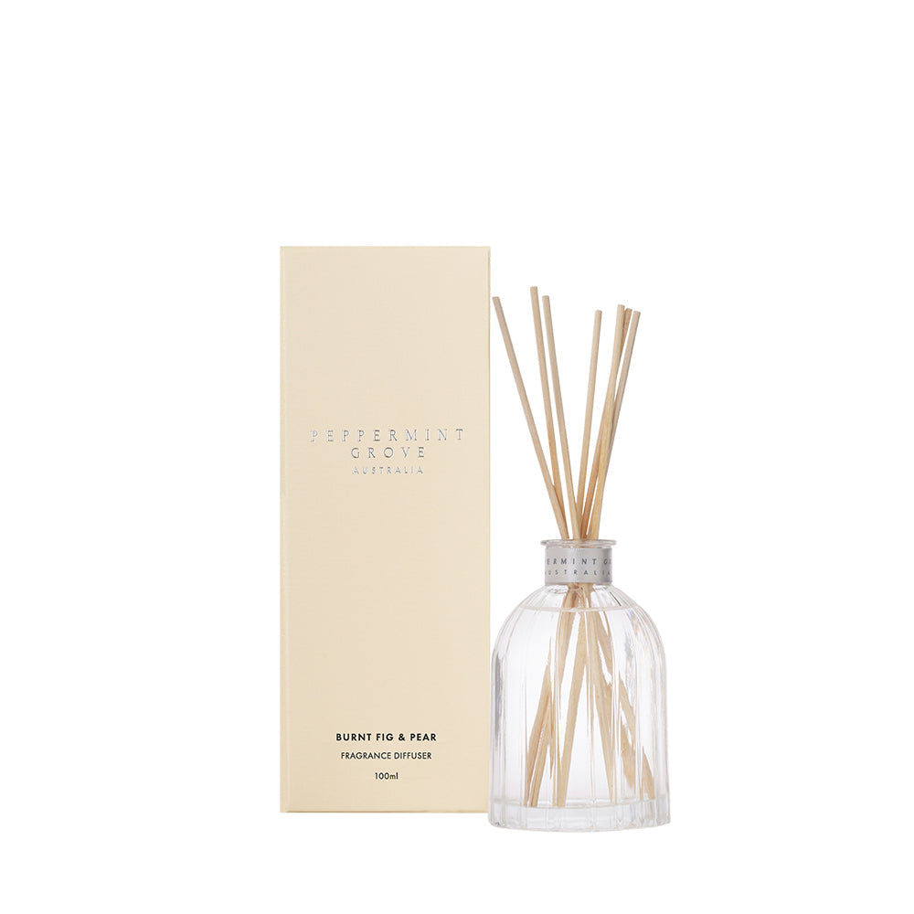 Peppermint Grove Burnt Fig & Pear Fragrance Diffuser 100ml