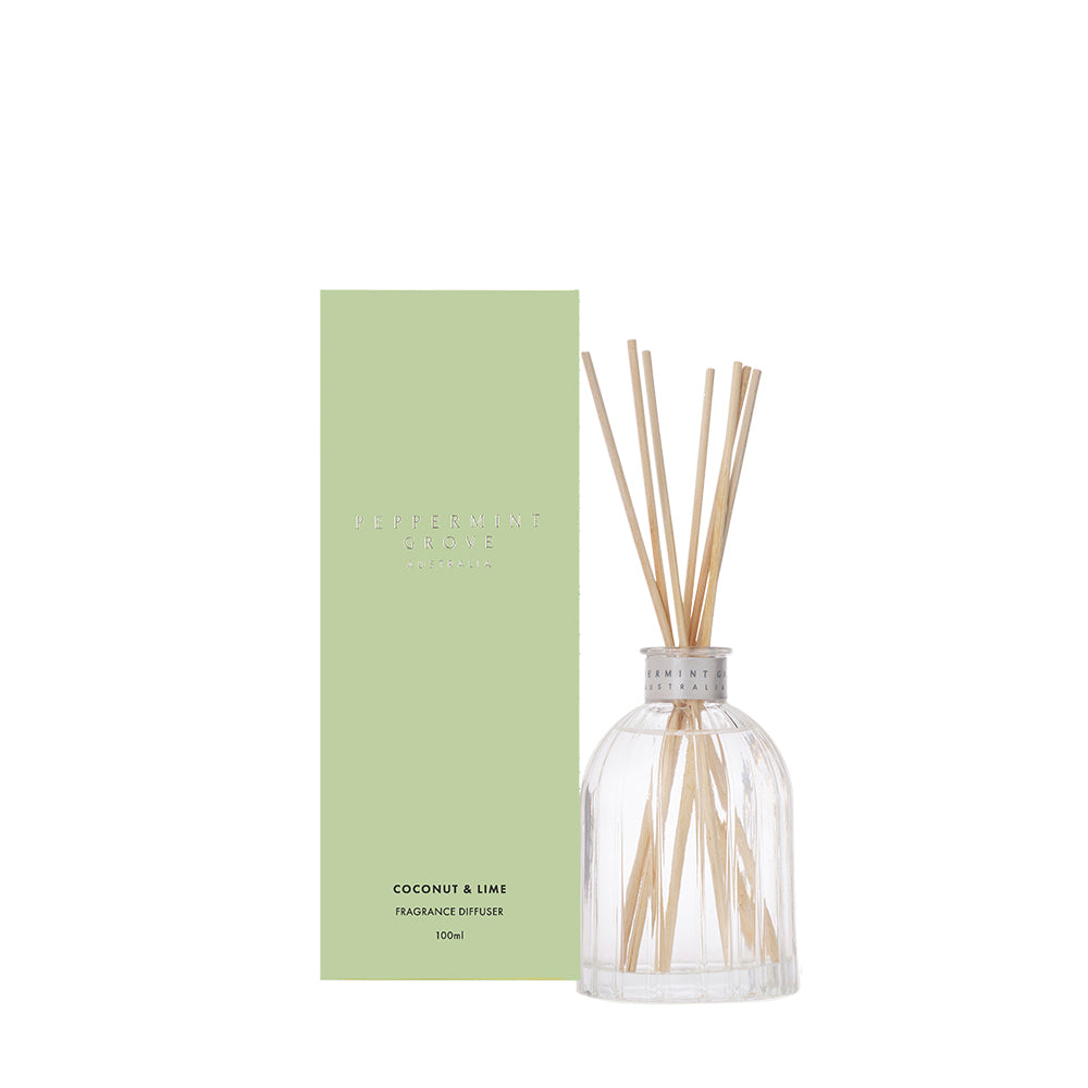 Peppermint Grove Coconut & Lime Fragrance Diffuser 100ml