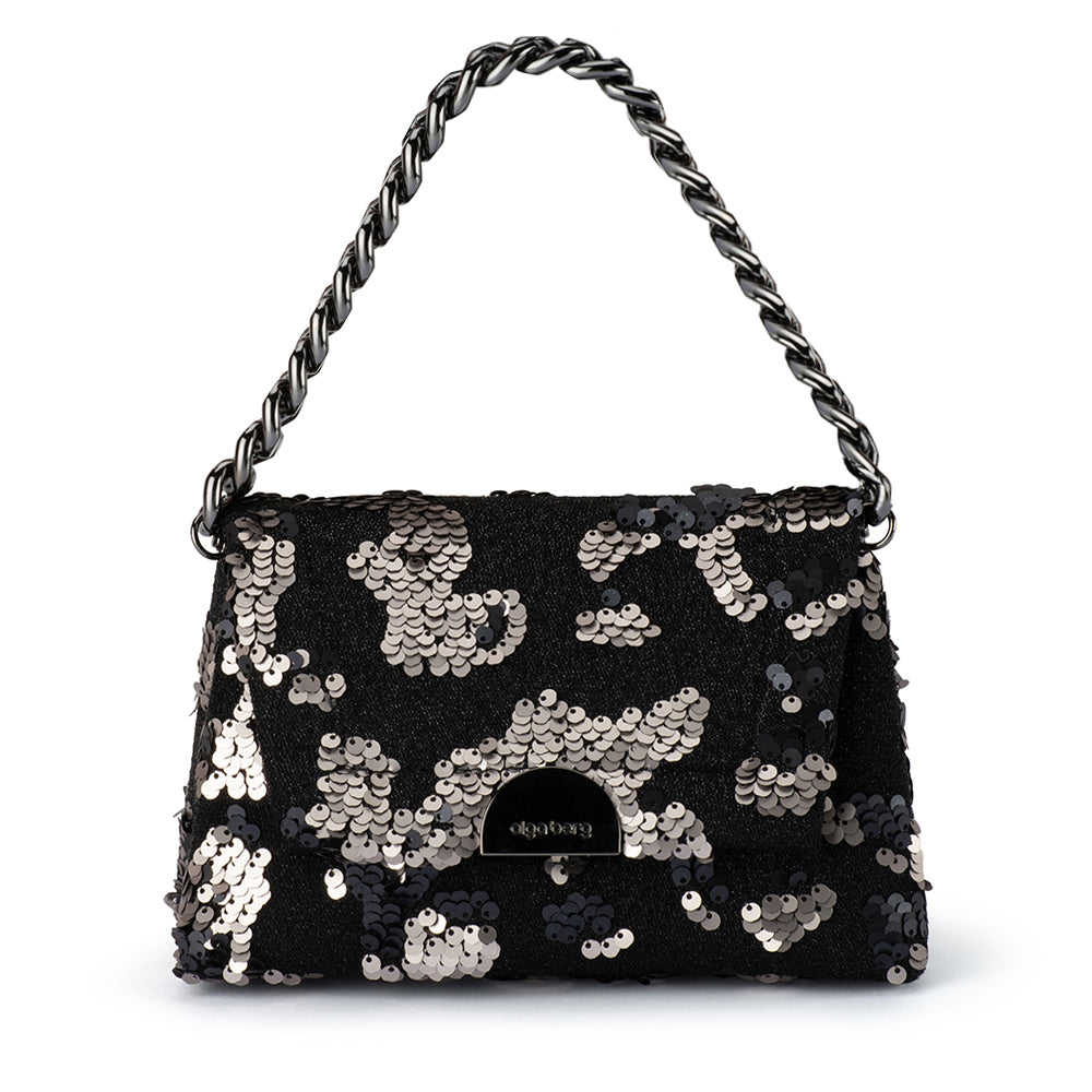 Olga Berg Brooklyn Shoulder Bag - Black