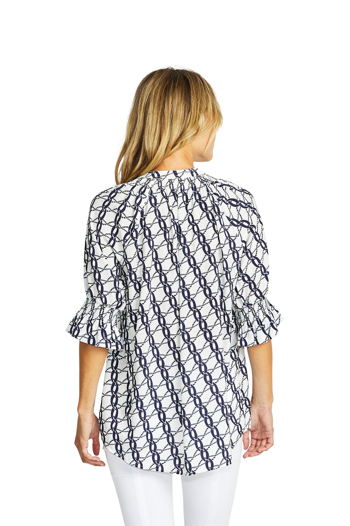 Ping Pong Chain Tunic Blouse