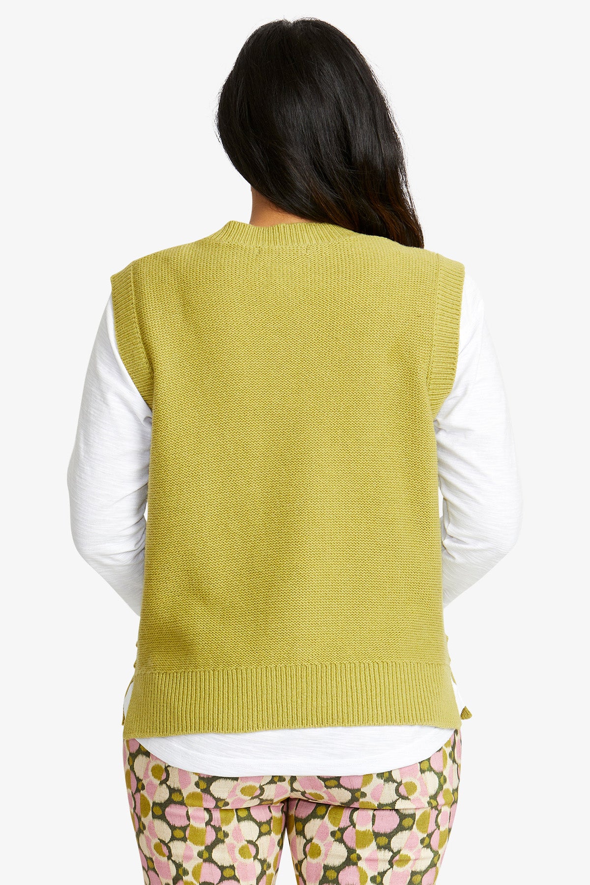 Ping Pong Seraphina Vest - Celery