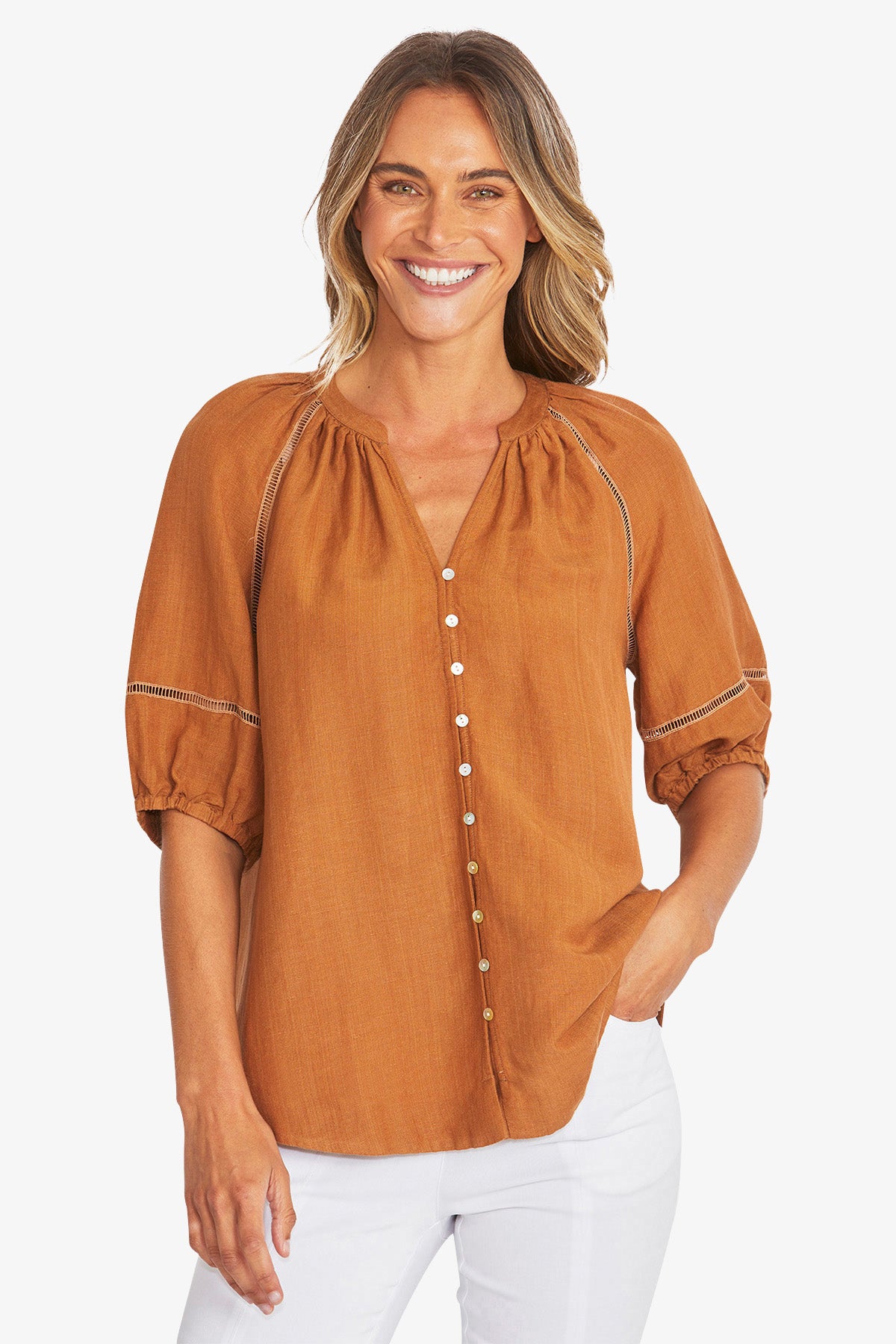 Ping Pong Mila Top - Biscotti