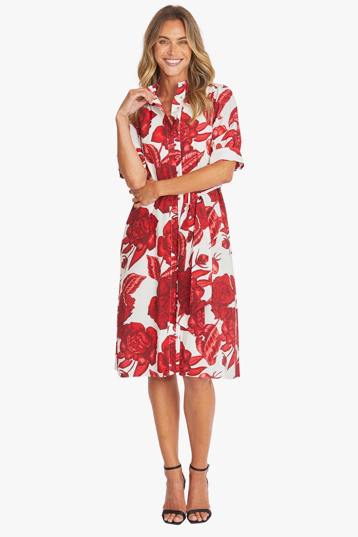 Ping Pong Valencia Belted Dress