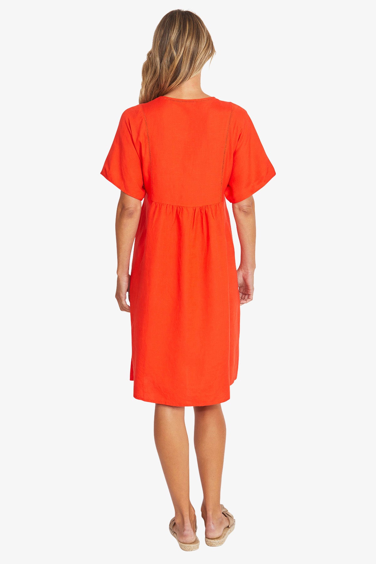 Ping Pong Bobbi Dress - Firecracker